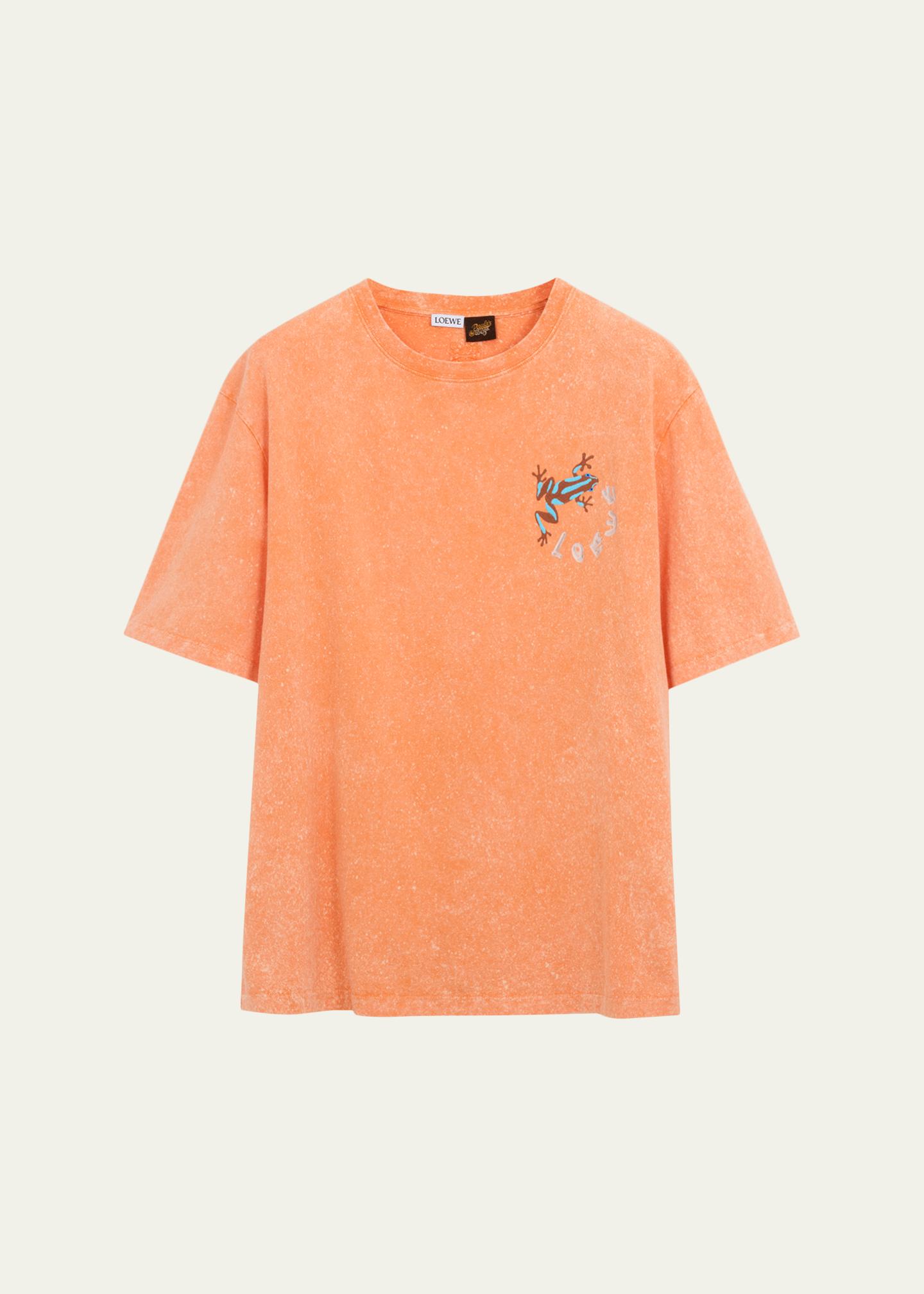 LOEWE x Paula's Ibiza Men's Embroidered Frog T-Shirt - Bergdorf