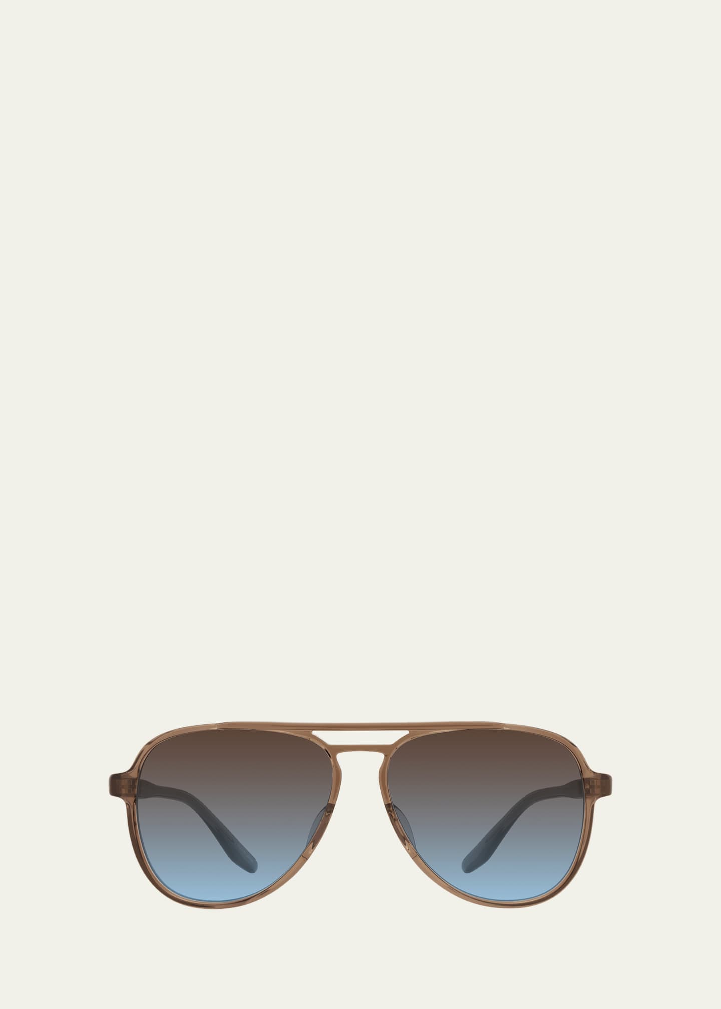 Barton Perreira Hartmann 55mm Acetate Aviator Sunglasses