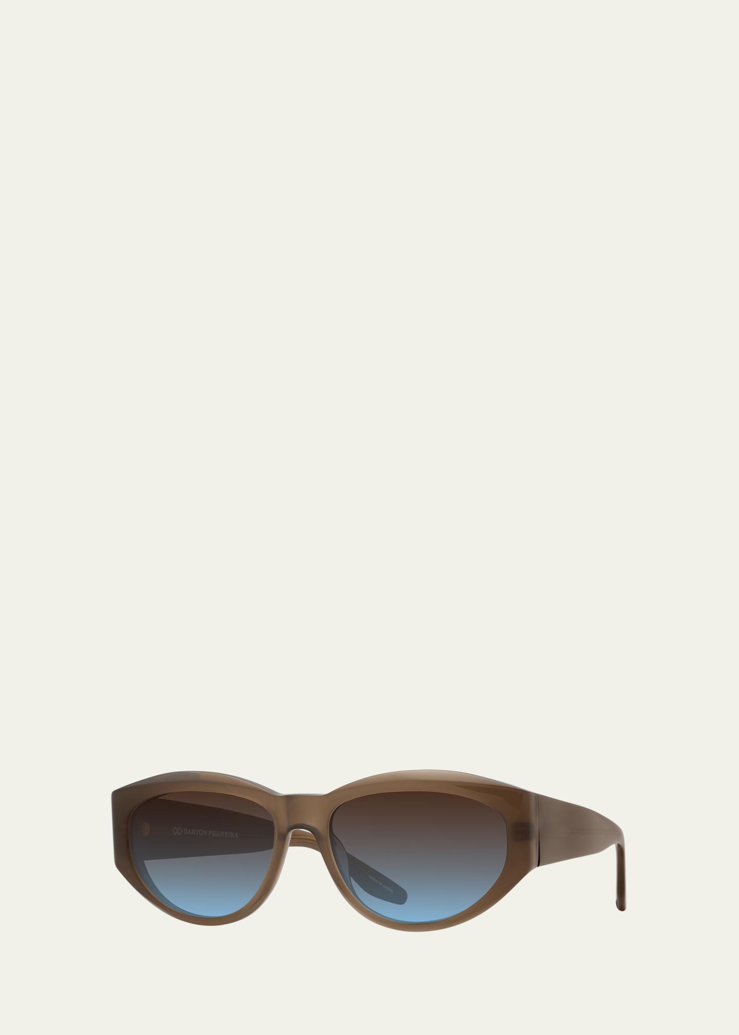 Barton Perreira Robinson 56mm Rectangular Sunglasses - Bergdorf Goodman