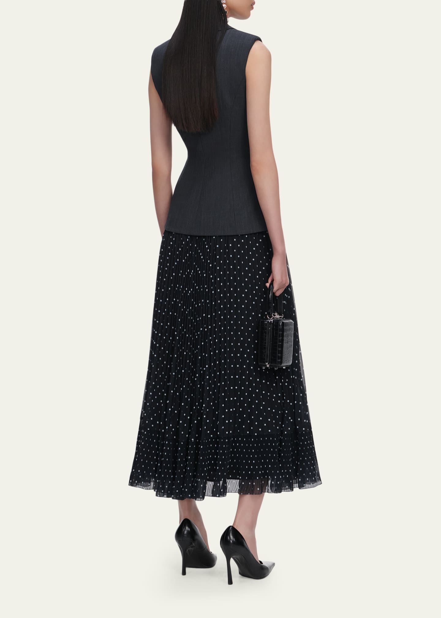 square neck spaghetti strap midi dress Women's Square Neck Spaghetti Strap Colour Block Midi Dress – Lume De Label