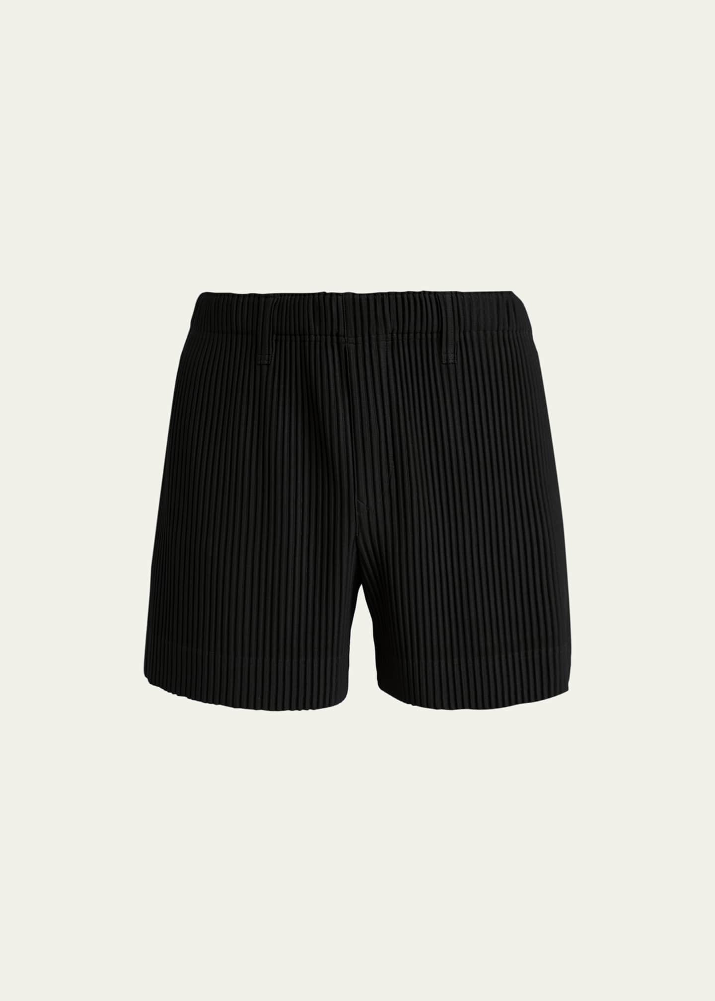 HOMME PLISSE ISSEY MIYAKE ショートパンツ　3サイズ Homme Plisse Issey Miyake Men's Tailored Pleats 3 Mini Shorts