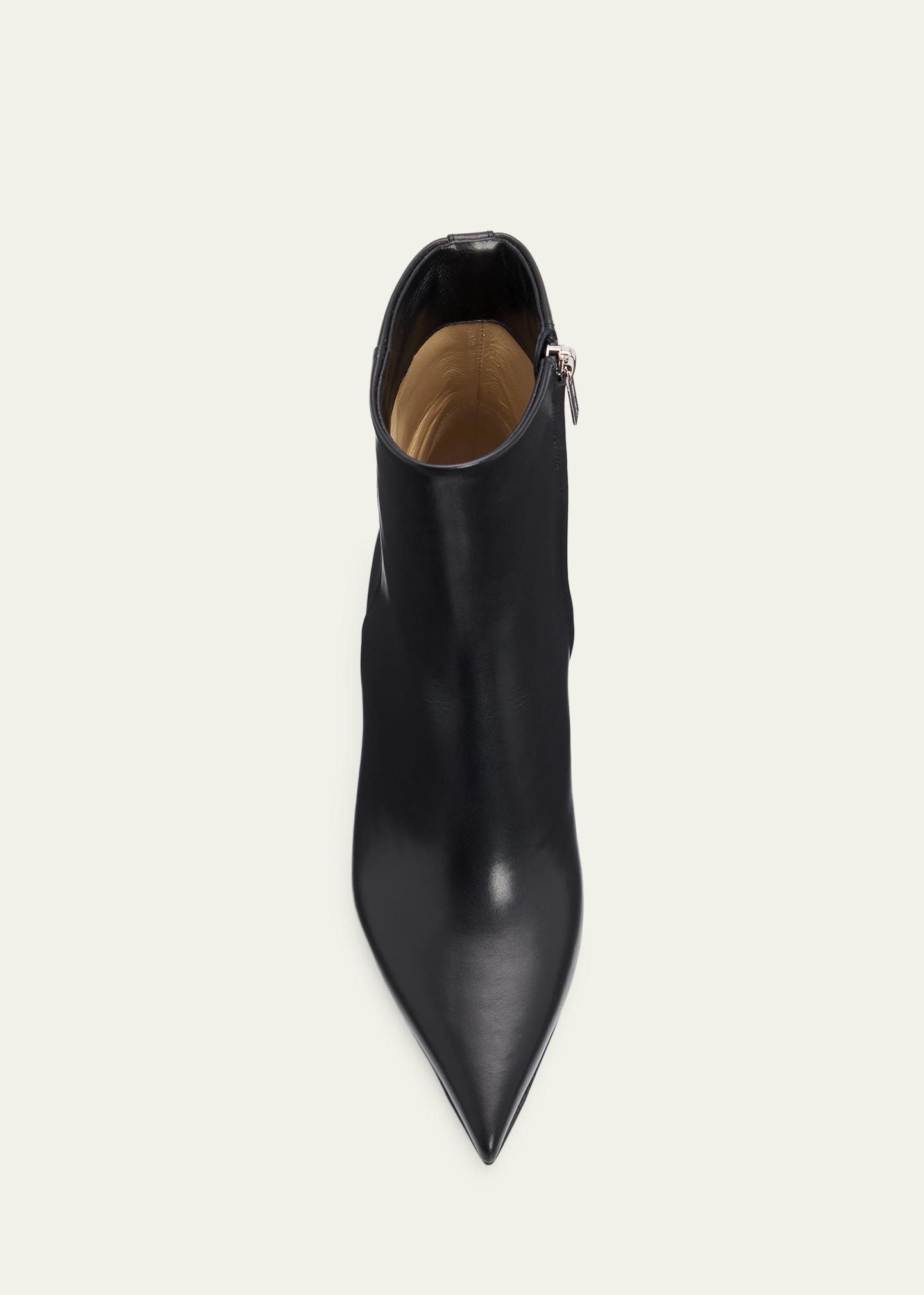 Jimmy Choo Frankie 65MM Leather Ankle Boots - Bergdorf Goodman