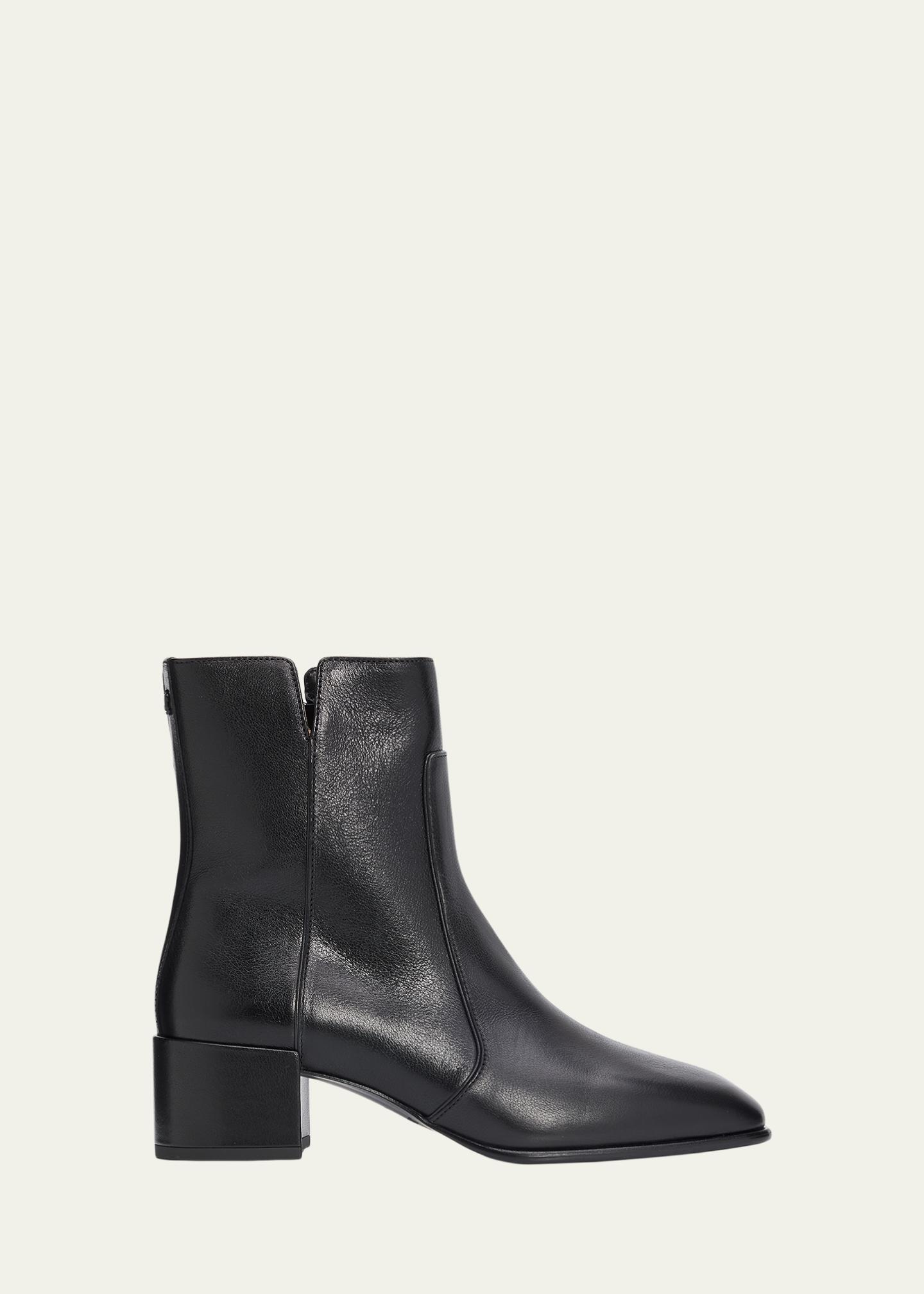 Jimmy Choo 45mm Eliot Vintage Leather Ankle Boots - Bergdorf Goodman