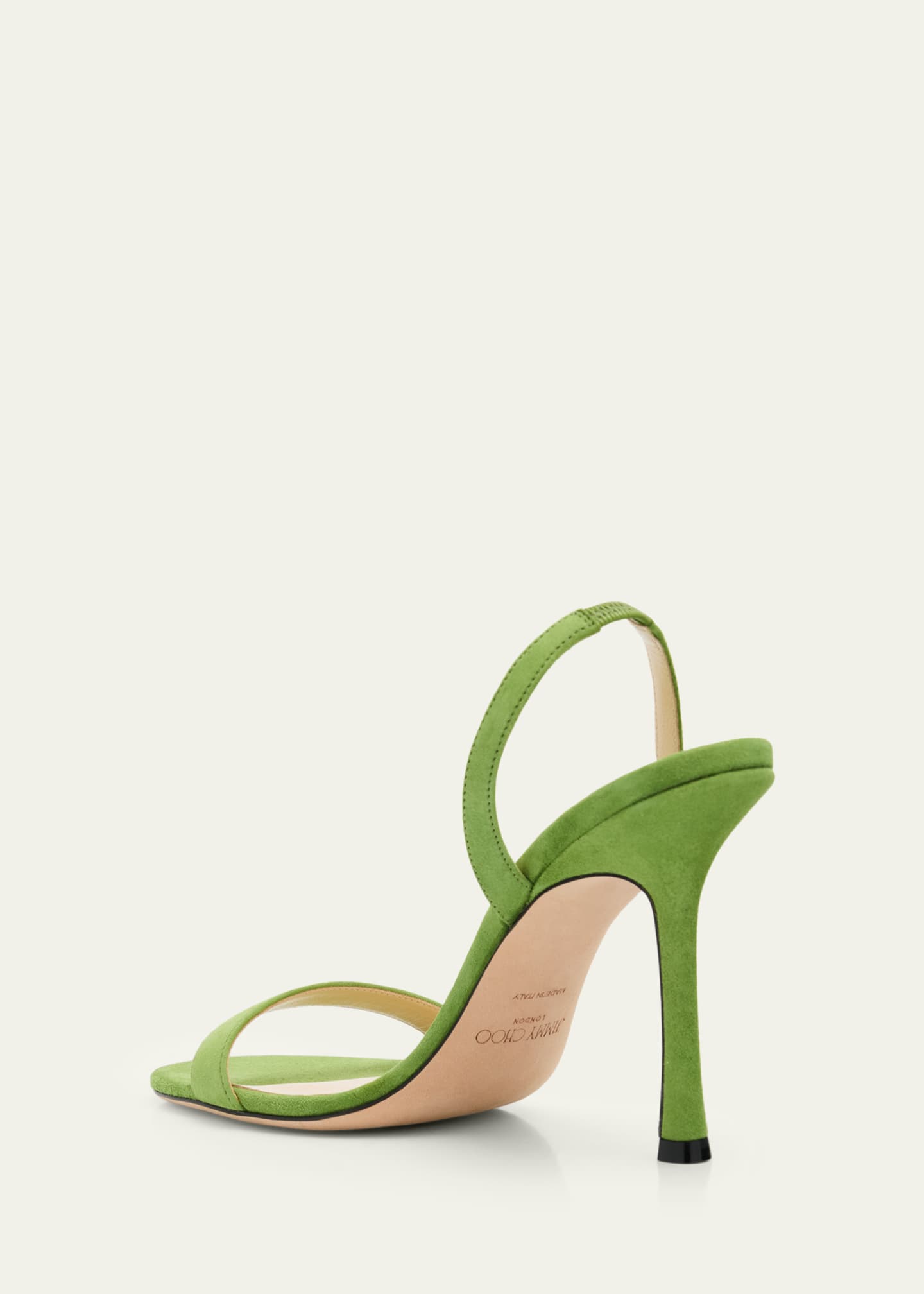 Jimmy Choo 85mm Jenn Suede Sandals - Bergdorf Goodman