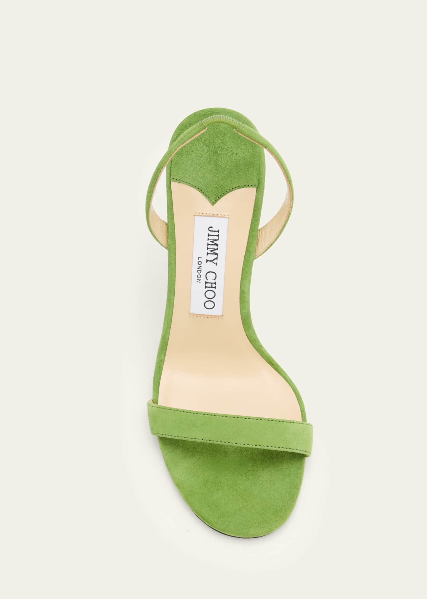 Jimmy Choo 85mm Jenn Suede Sandals - Bergdorf Goodman
