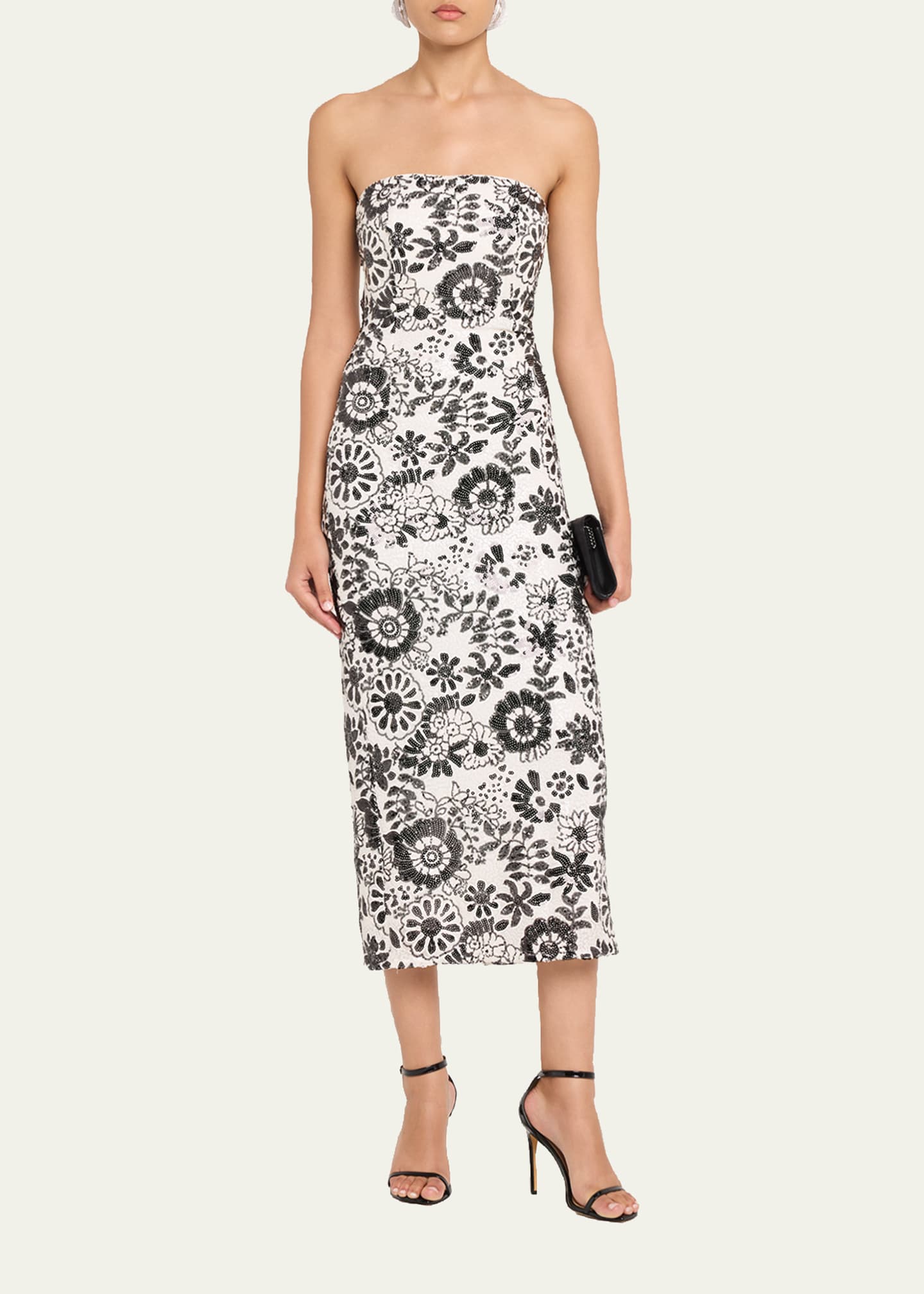 Ramy Brook Women's Bonnie Strapless Dress - Black - Size 2 - Black Sequin
