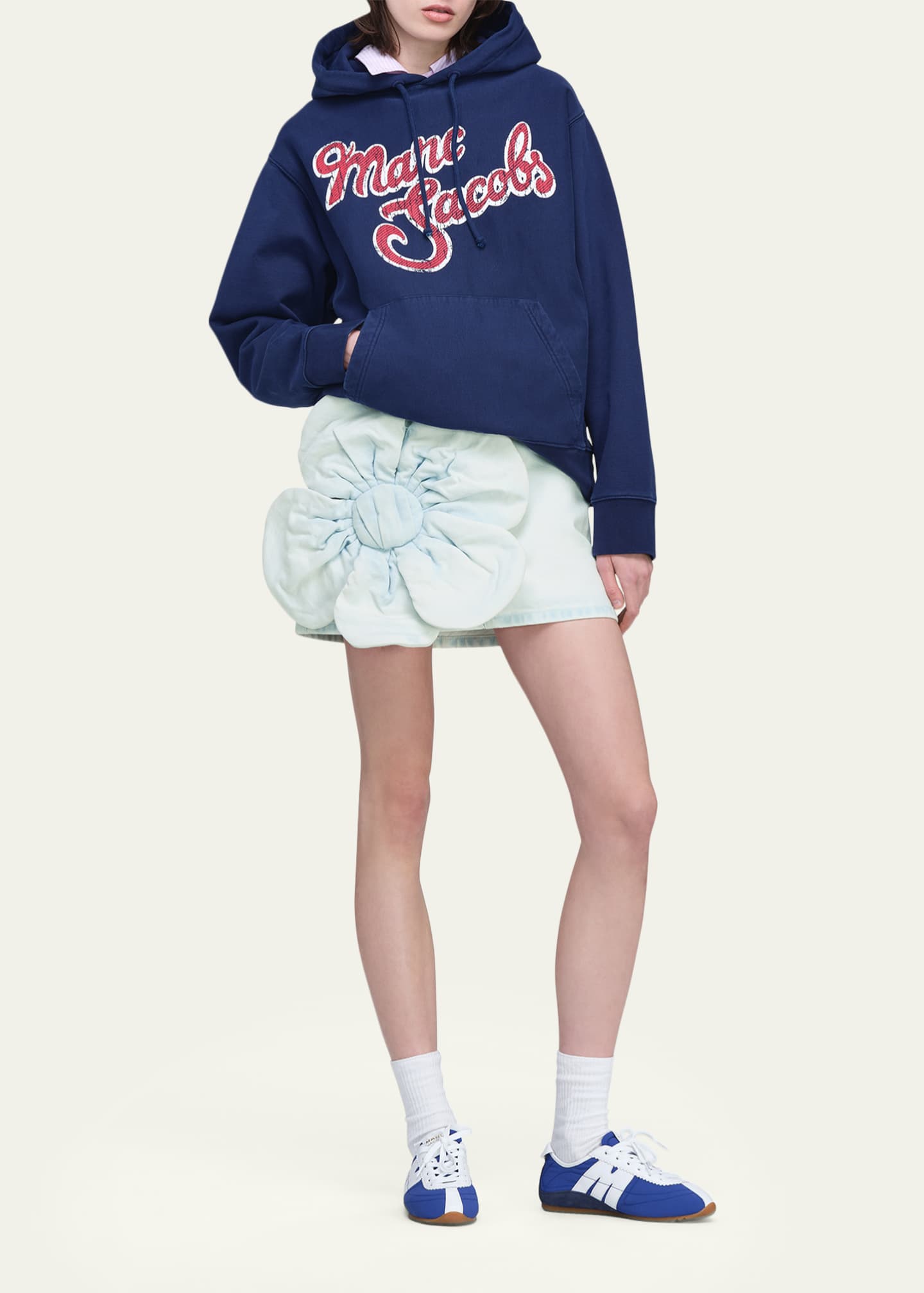 Marc Jacobs Marc Logo Hoodie - Bergdorf Goodman