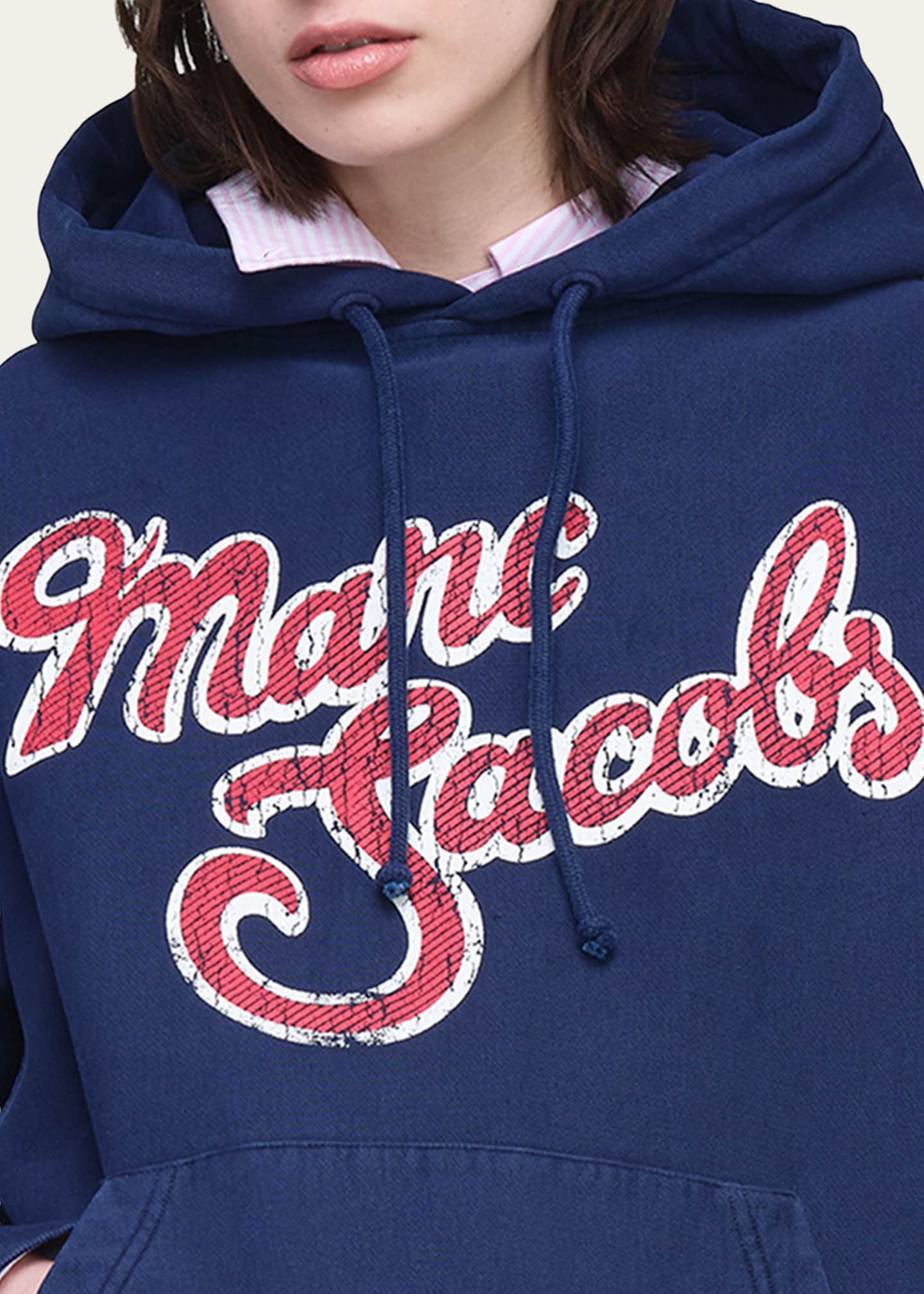 Marc Jacobs Marc Logo Hoodie - Bergdorf Goodman