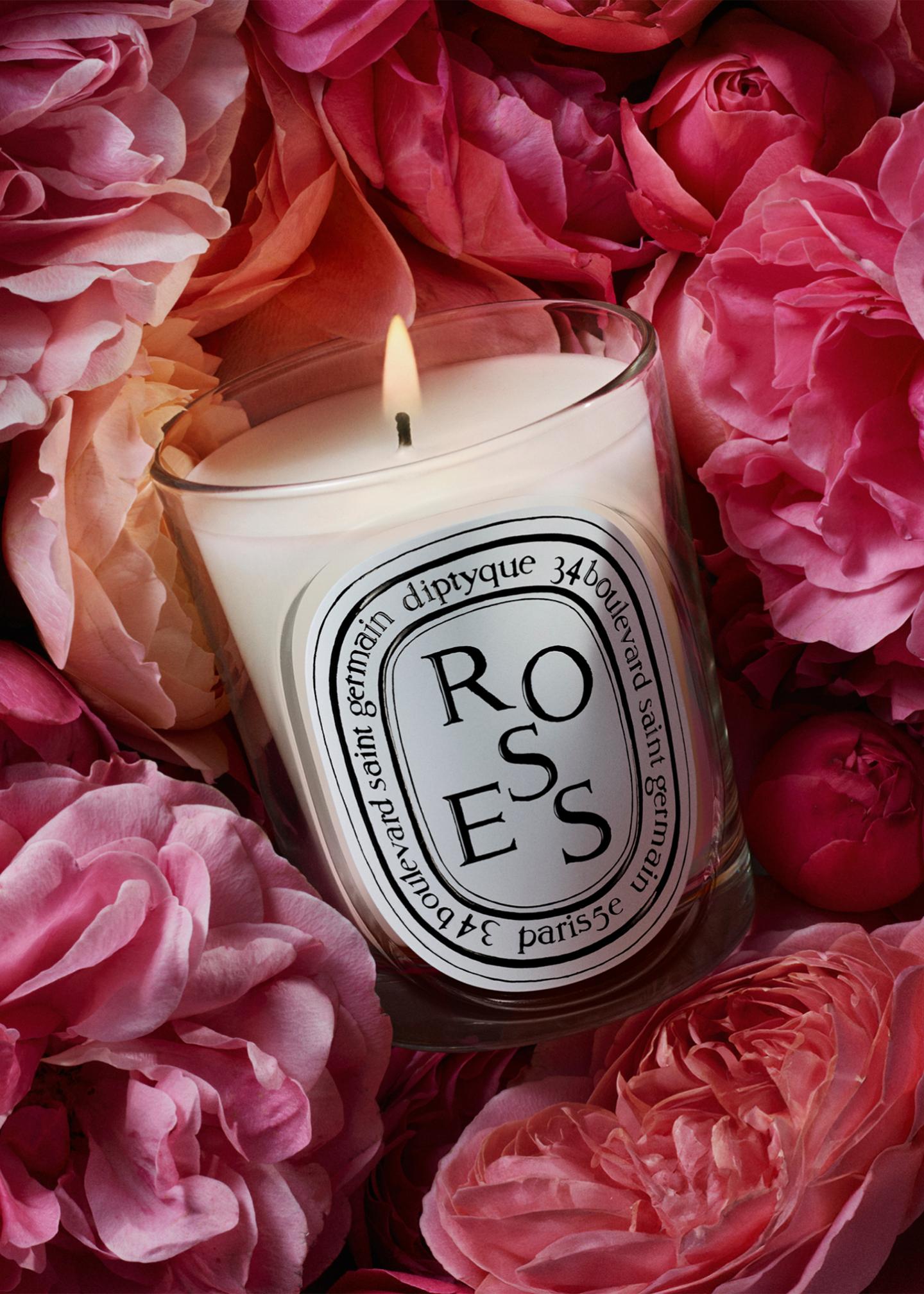 Diptyque Roses Classic Candle, 6.7 oz. - Bergdorf Goodman