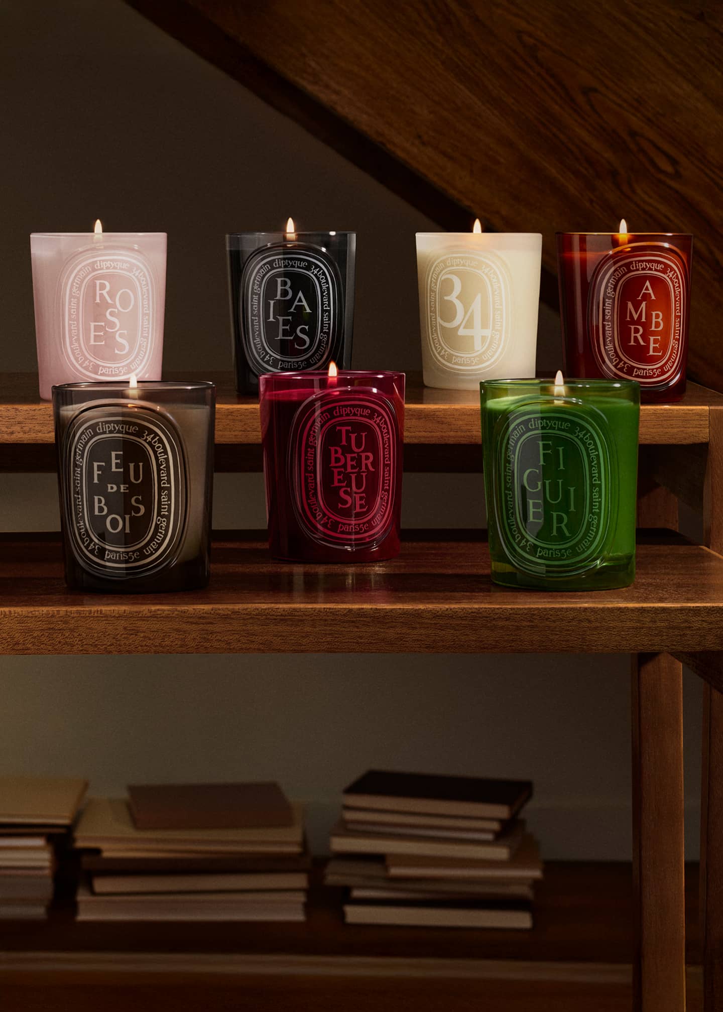 DIPTYQUE Roses Medium Candle, 10.6 oz. - Bergdorf Goodman