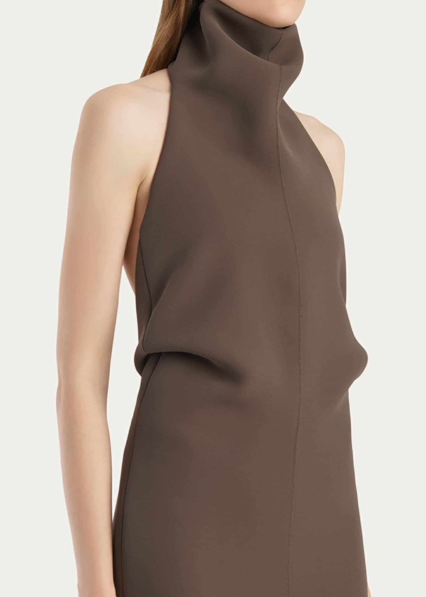 khaite halter dress Khaite Outlet: Dress woman - Black | 54614132