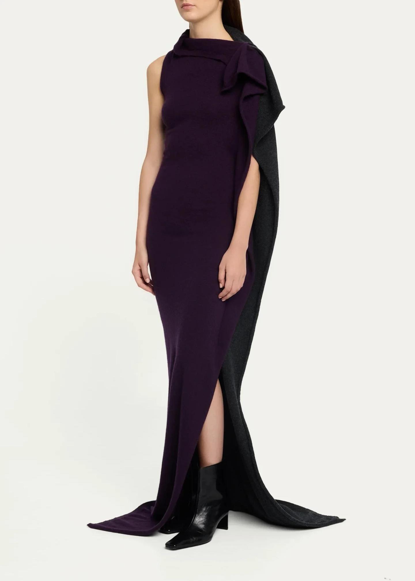 zankov knit dress Magdalena Draped Maxi 2026E