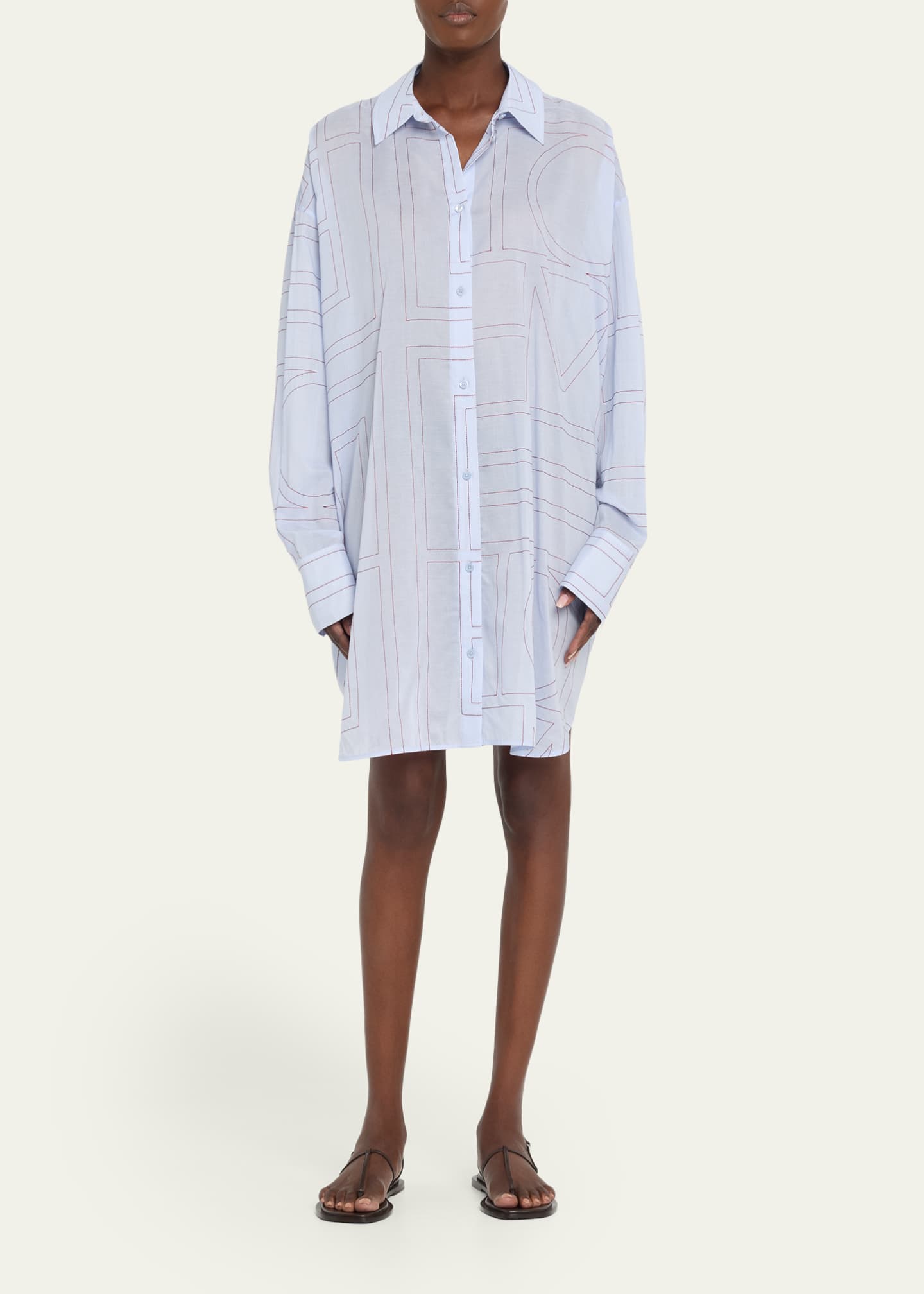 toteme shirt dress TOTEME Shirt Dress, Women's, Black