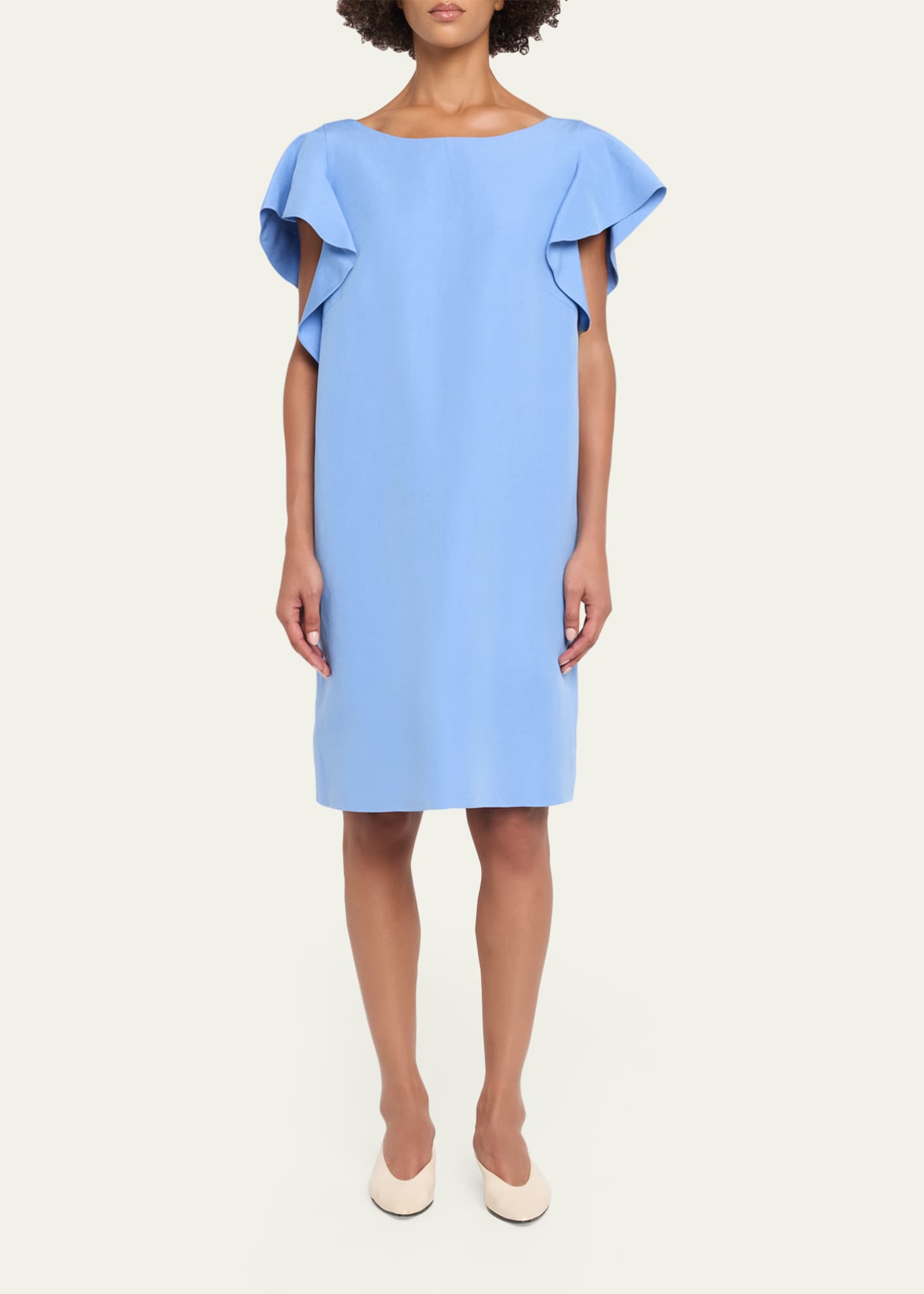 short sleeve linen mini dress Texas Sun Linen Mini Dress