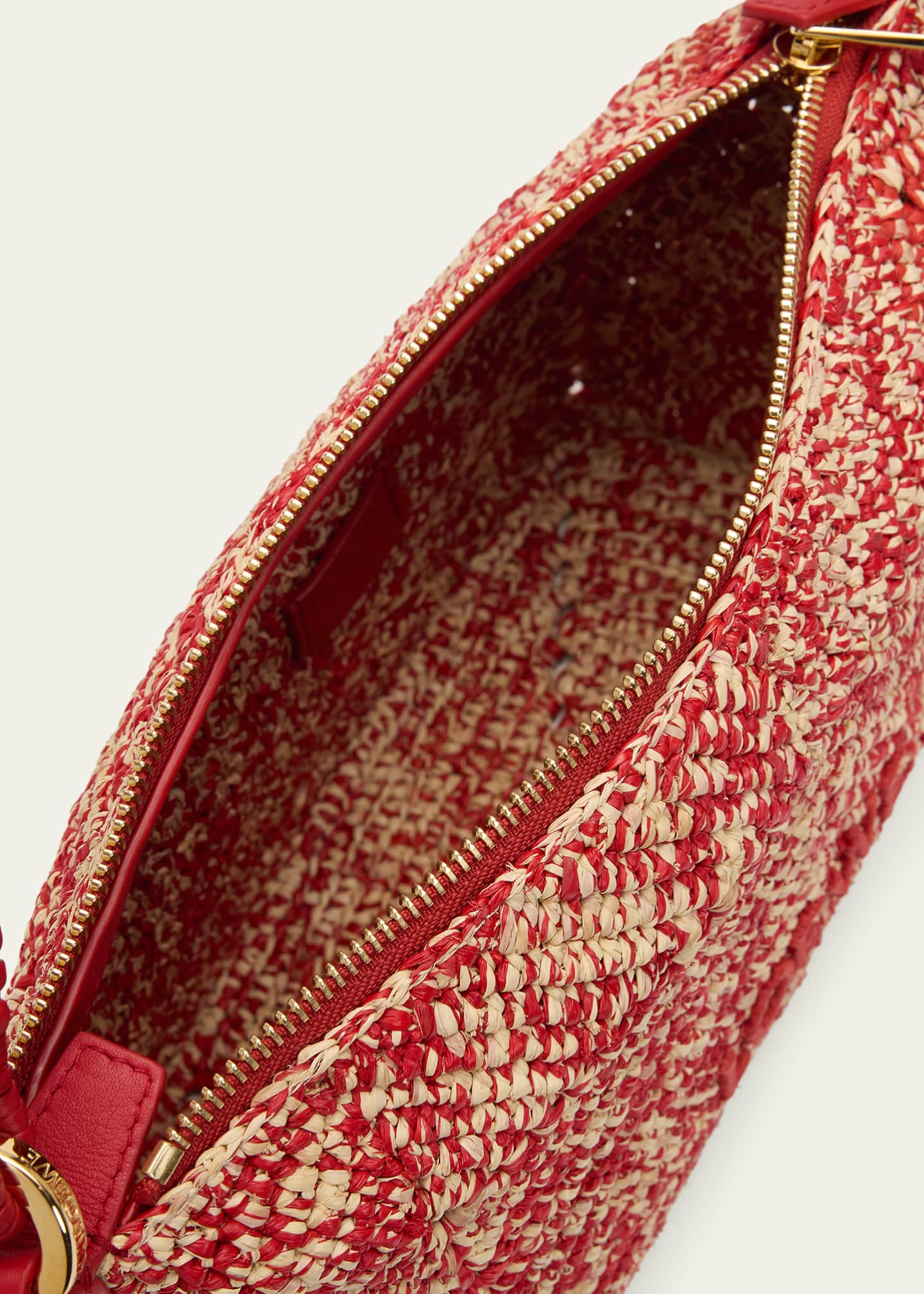 Loewe Cala Melange Raffia Top-Handle Bag - Bergdorf Goodman