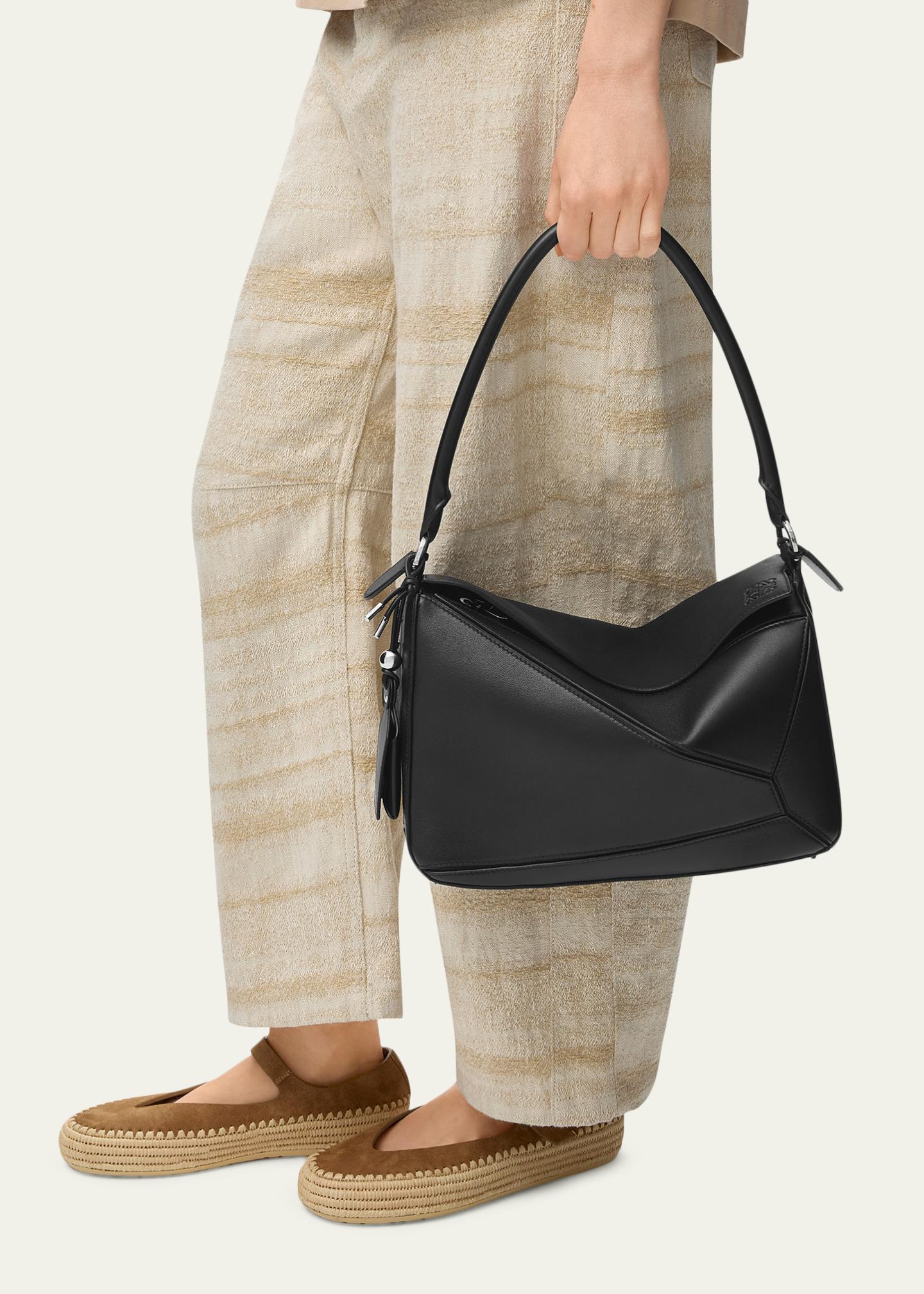 LOEWE x Paula's Ibiza Puzzle Medium Leather Top-Handle Bag