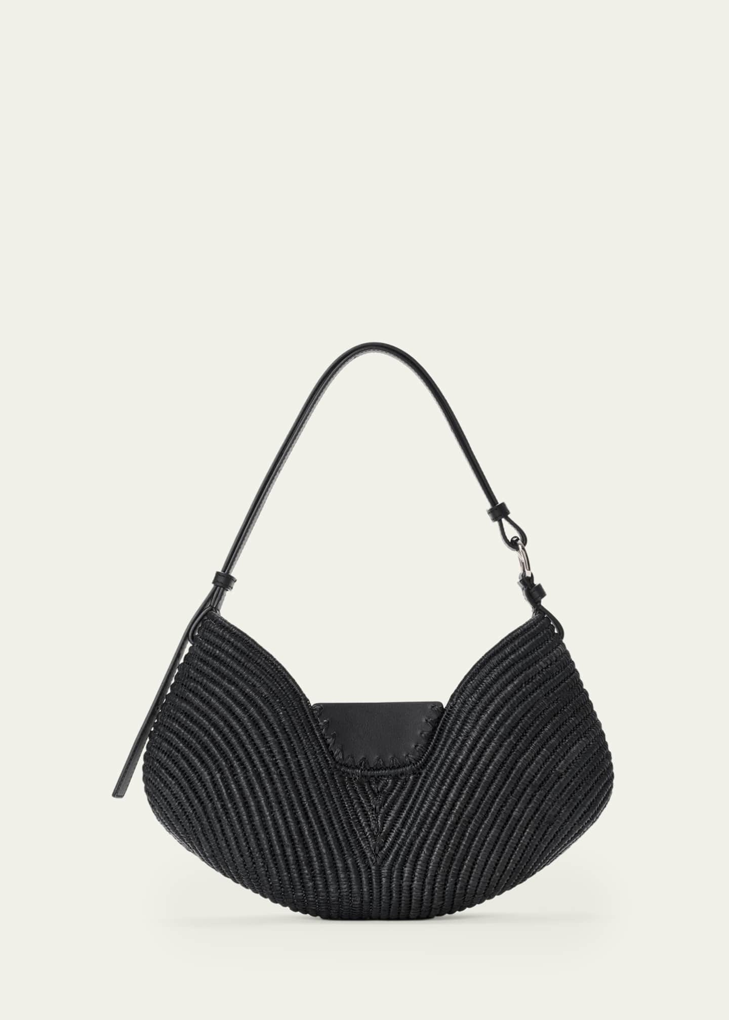 Loewe x Paula's Ibiza Swing Raffia Shoulder Bag - Bergdorf Goodman