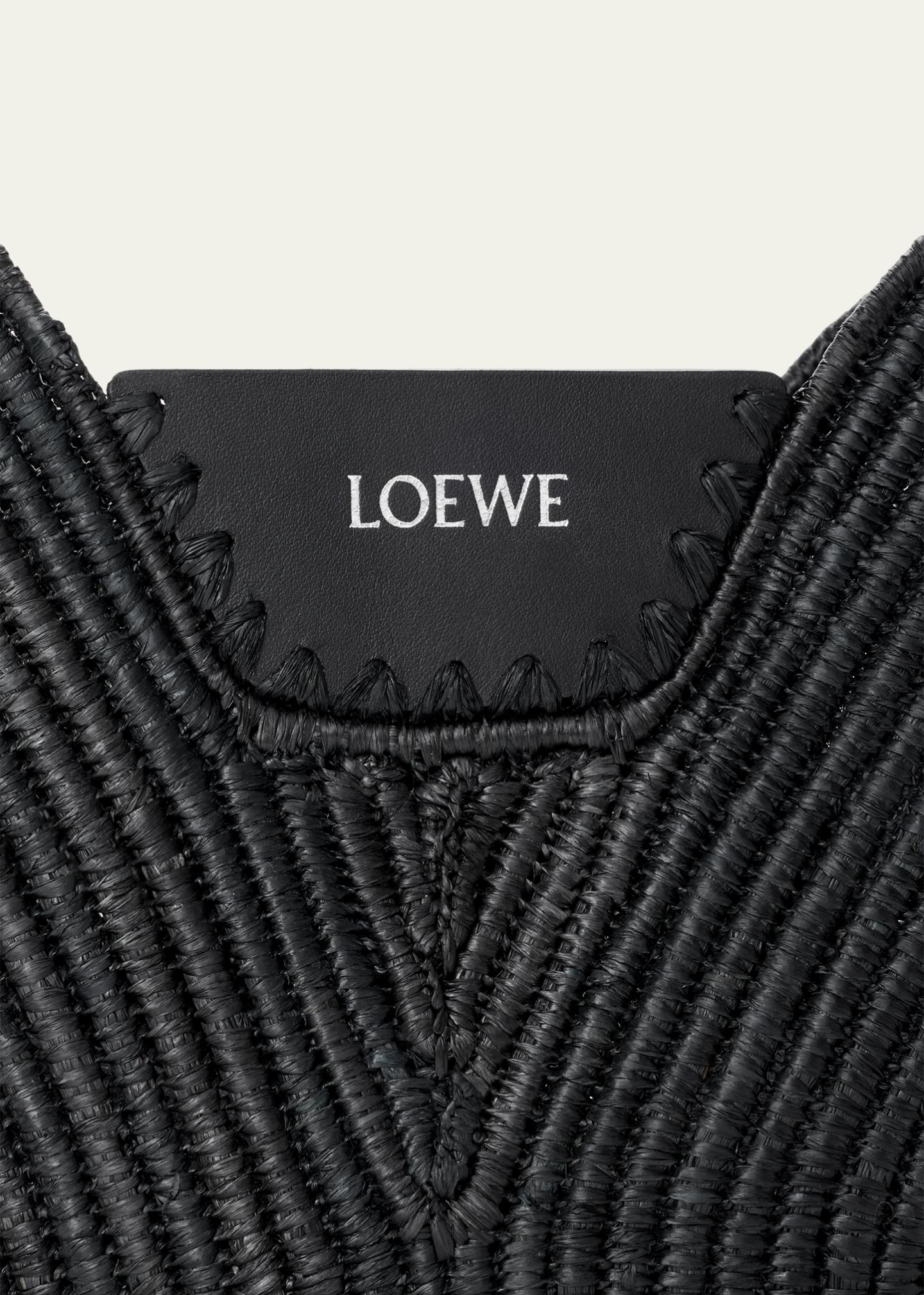 LOEWE x Paula's Ibiza Swing Raffia Shoulder Bag - Bergdorf Goodman