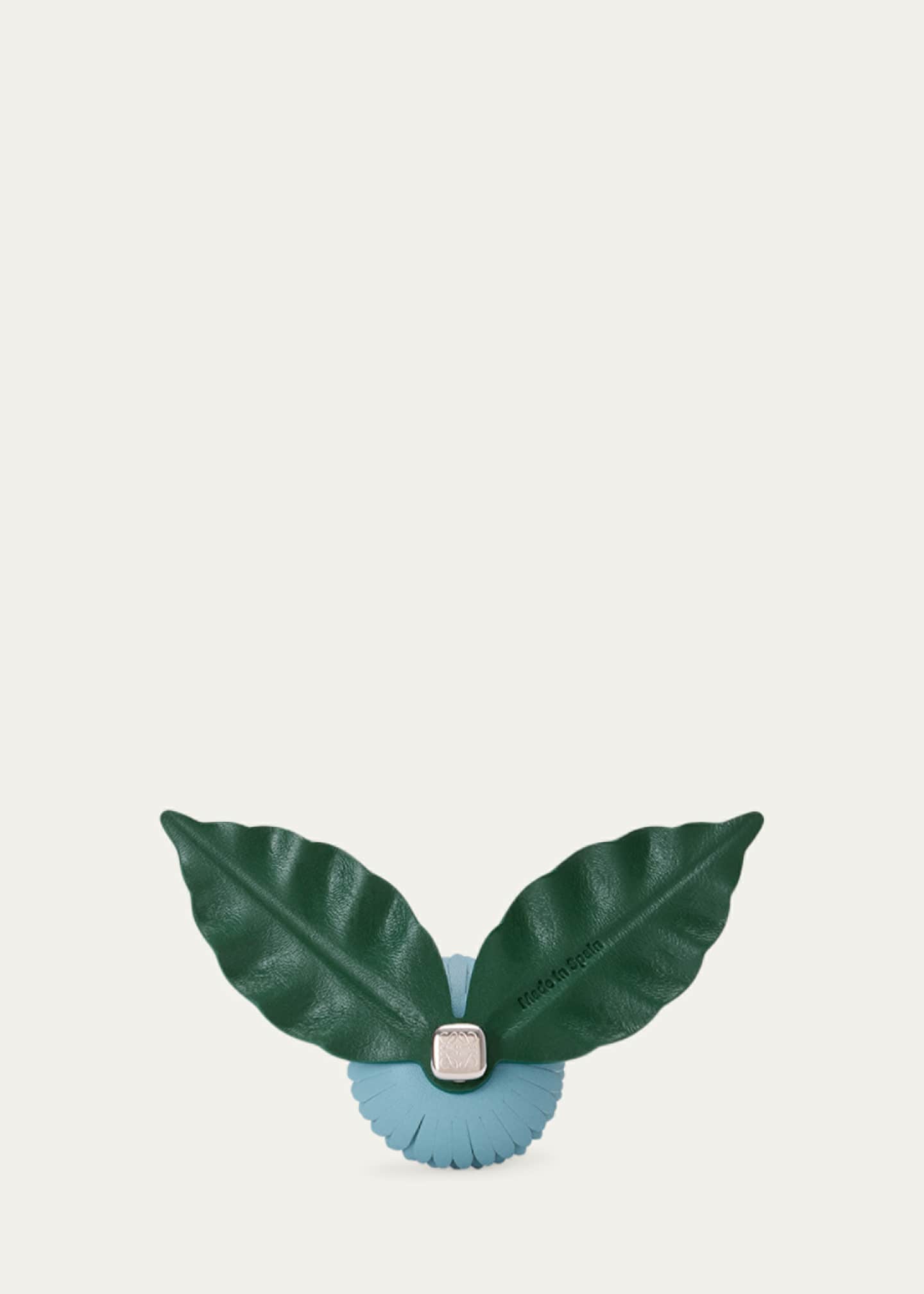 Loewe x Paula's Ibiza Leather Flower Pin - Bergdorf Goodman