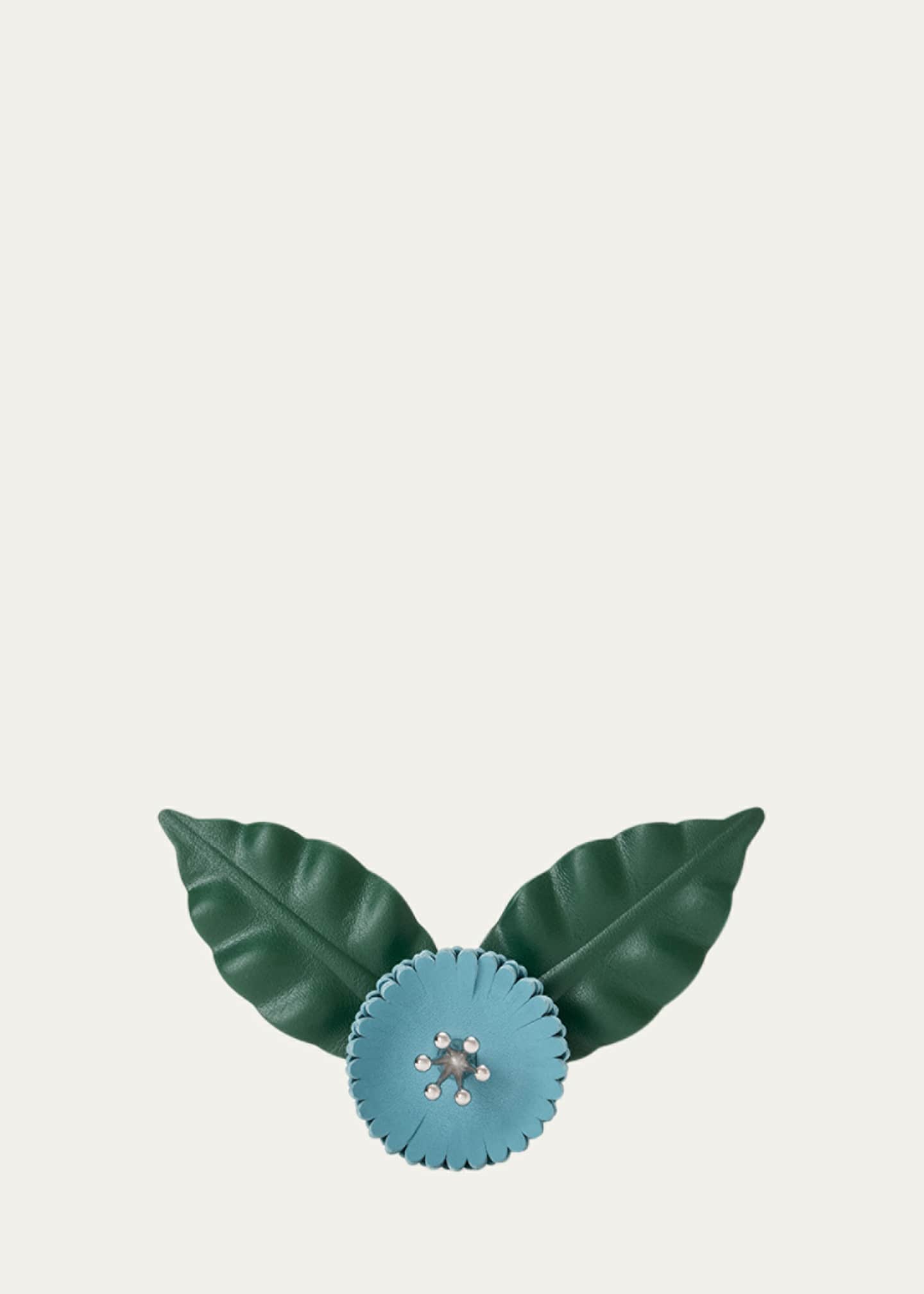 LOEWE ロエベ　てんとう虫　エディーバグ　ピン　43498 Loewe x Paula's Ibiza Leather Flower Pin - Bergdorf Goodman