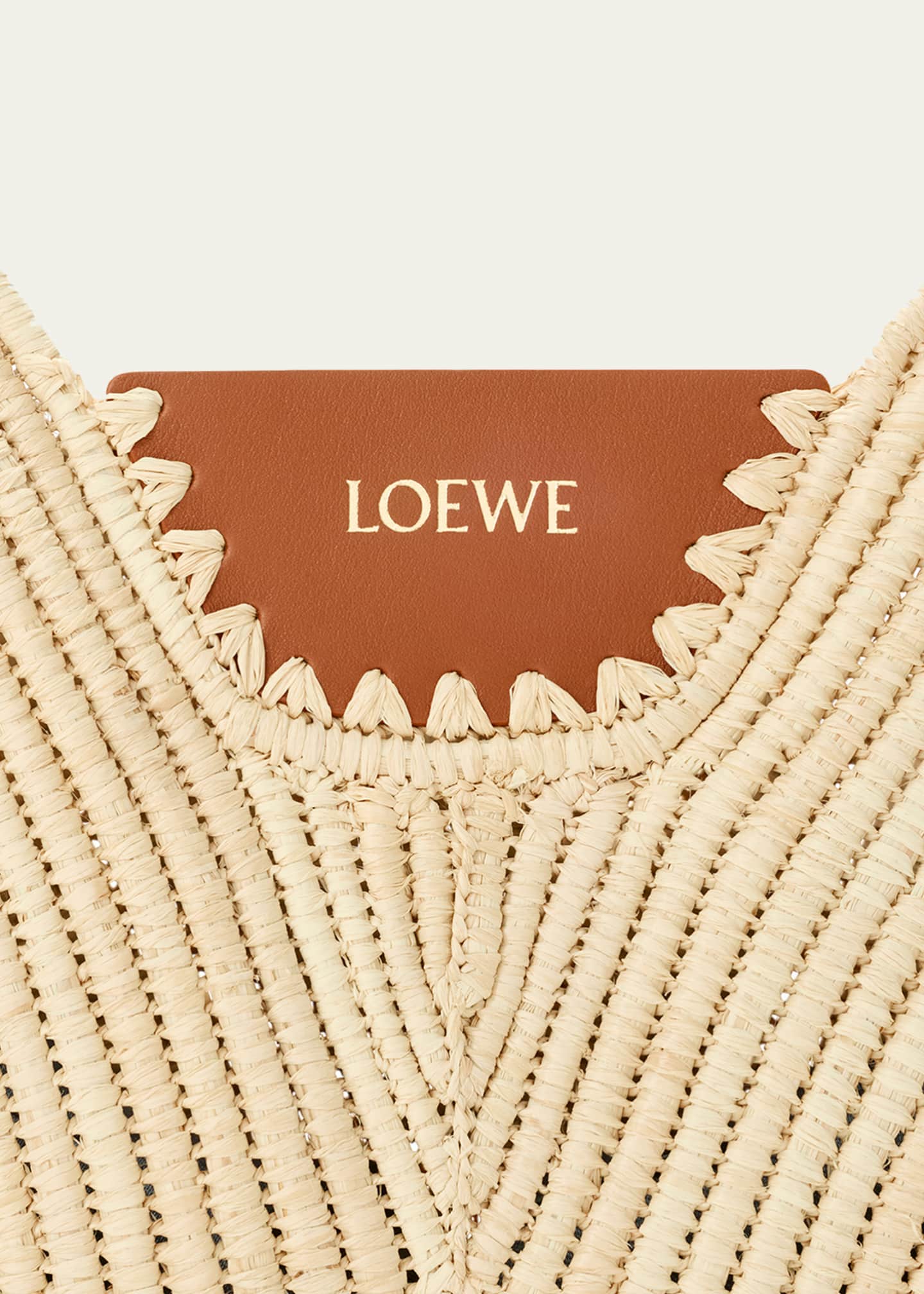 Loewe x Paula's Ibiza Swing Raffia Shoulder Bag - Bergdorf Goodman