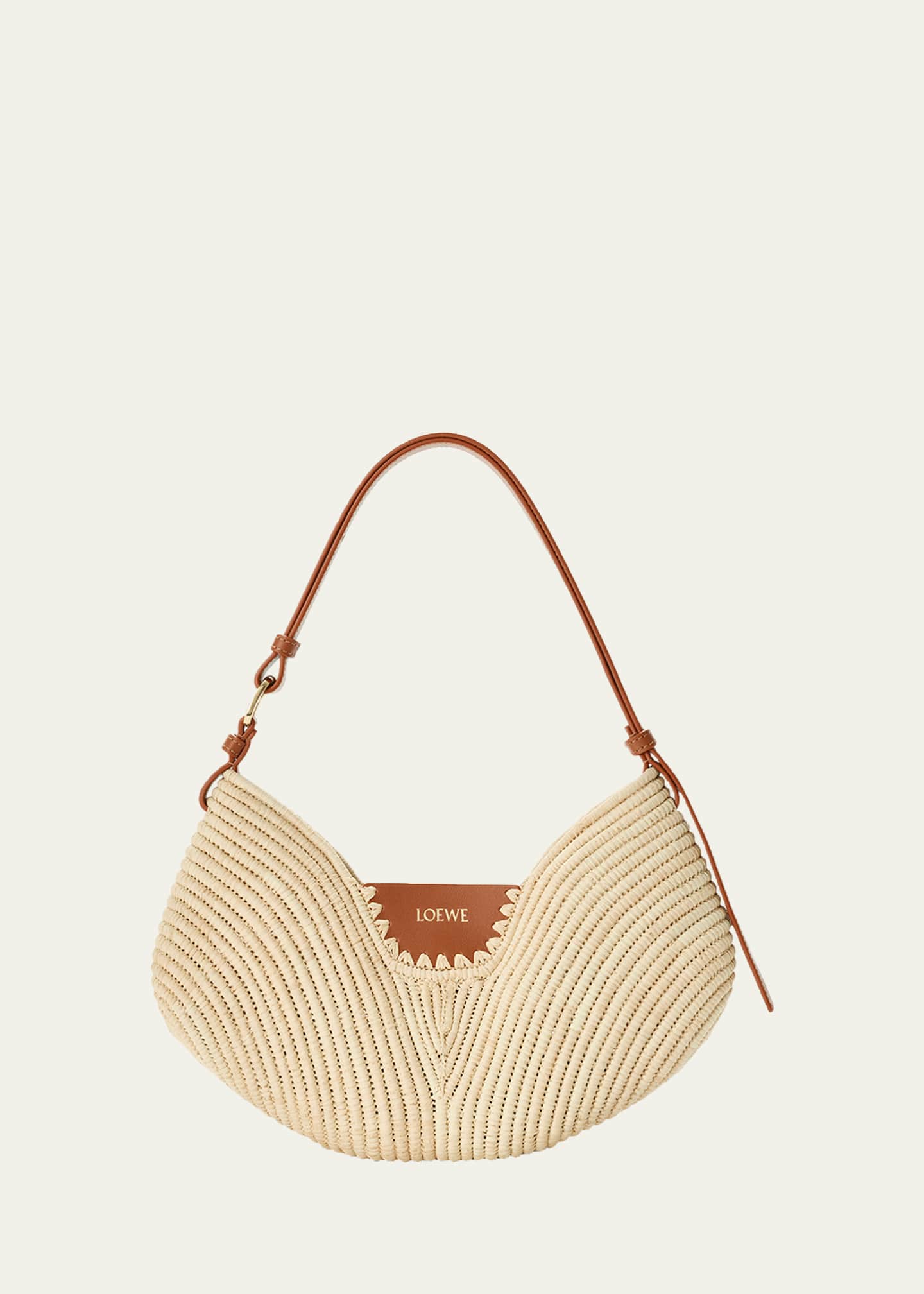Loewe x Paula's Ibiza Swing Raffia Crossbody Bag - Bergdorf Goodman