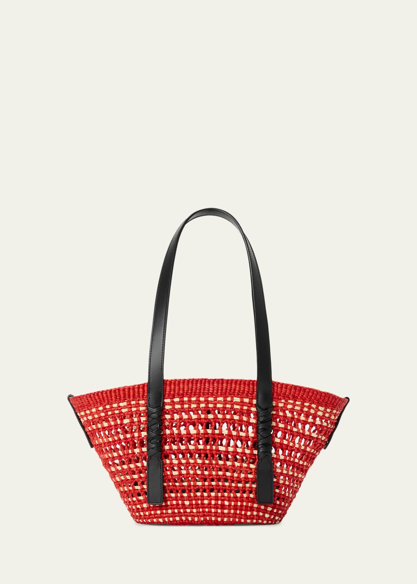 LOEWE x Paula's Ibiza Braid Small Woven Basket Tote Bag - Bergdorf