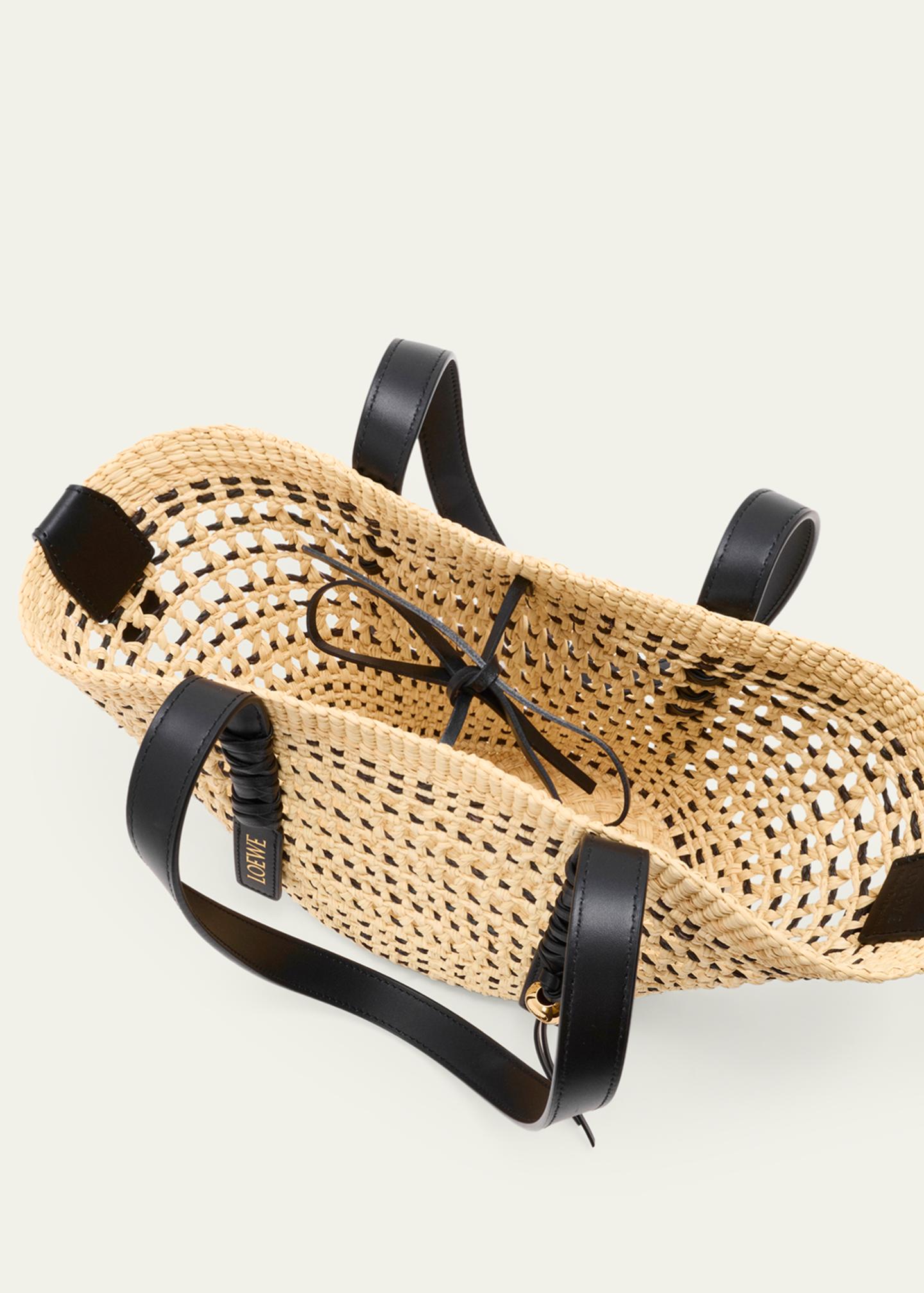 LOEWE x Paula's Ibiza Braid Small Woven Basket Tote Bag - Bergdorf