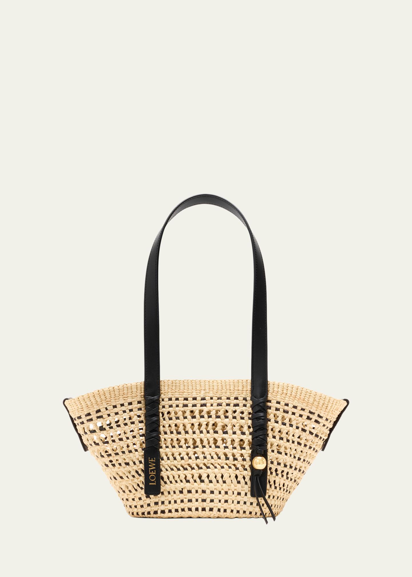 LOEWE x Paula's Ibiza Braid Small Woven Basket Tote Bag - Bergdorf
