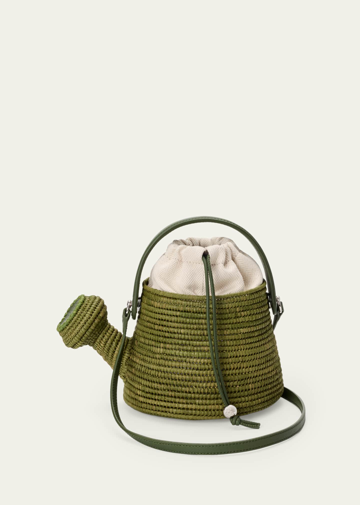 Loewe x Paula's Ibiza Raffia Watering Can Crossbody Bag - Bergdorf