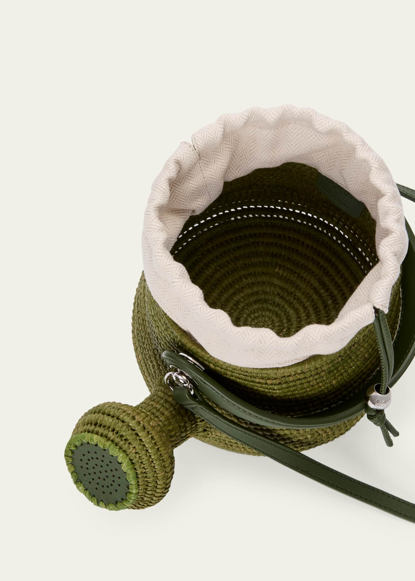 Loewe x Paula's Ibiza Raffia Watering Can Crossbody Bag - Bergdorf