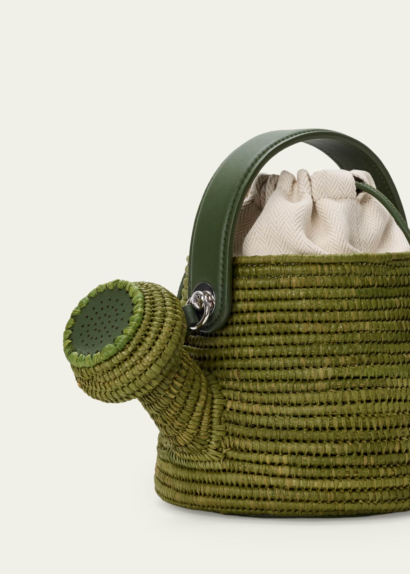 Loewe x Paula's Ibiza Raffia Watering Can Crossbody Bag - Bergdorf