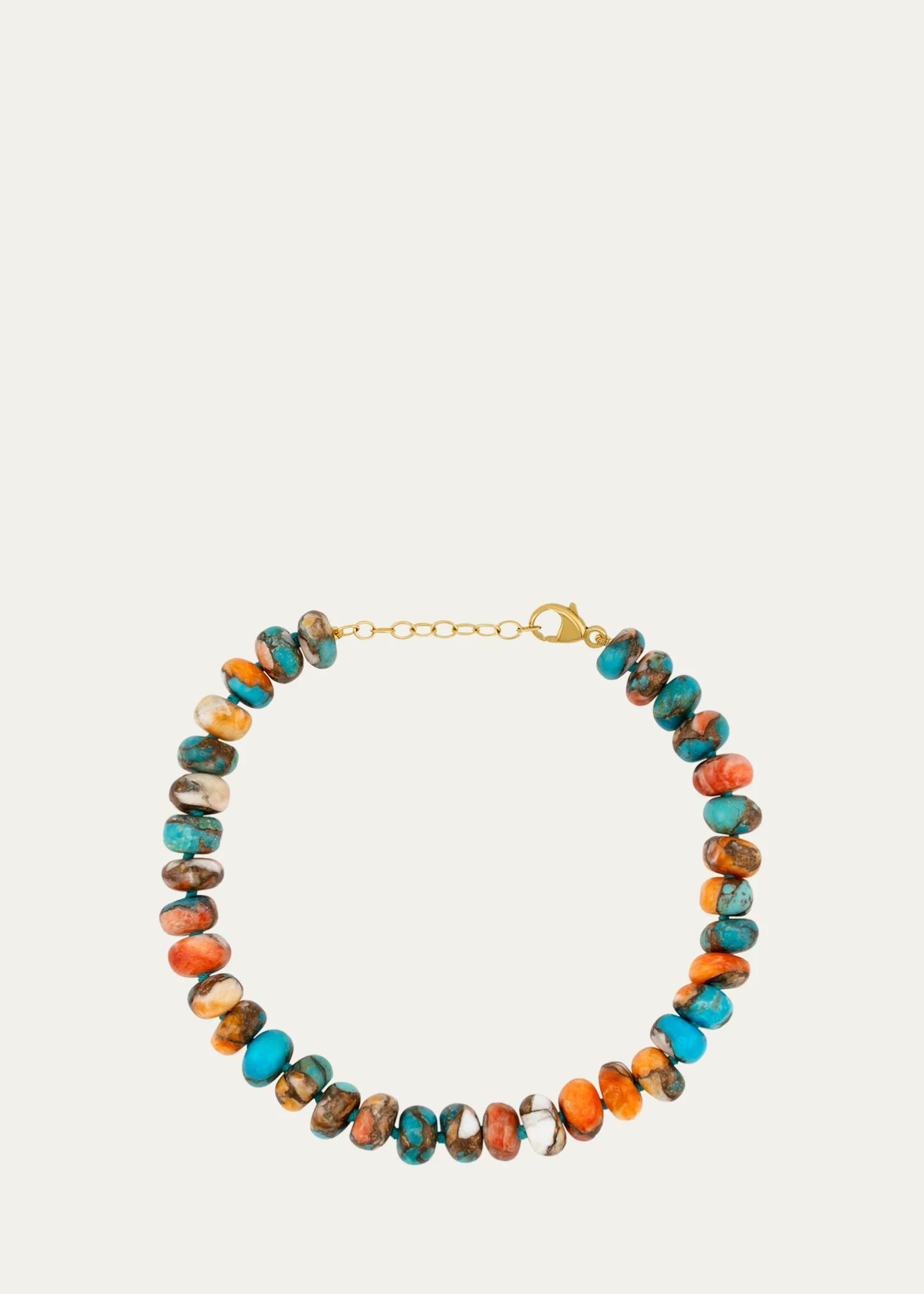 JIA JIA Nevada Kingman Spiny Turquoise Rondelle Bracelet - Bergdorf Goodman