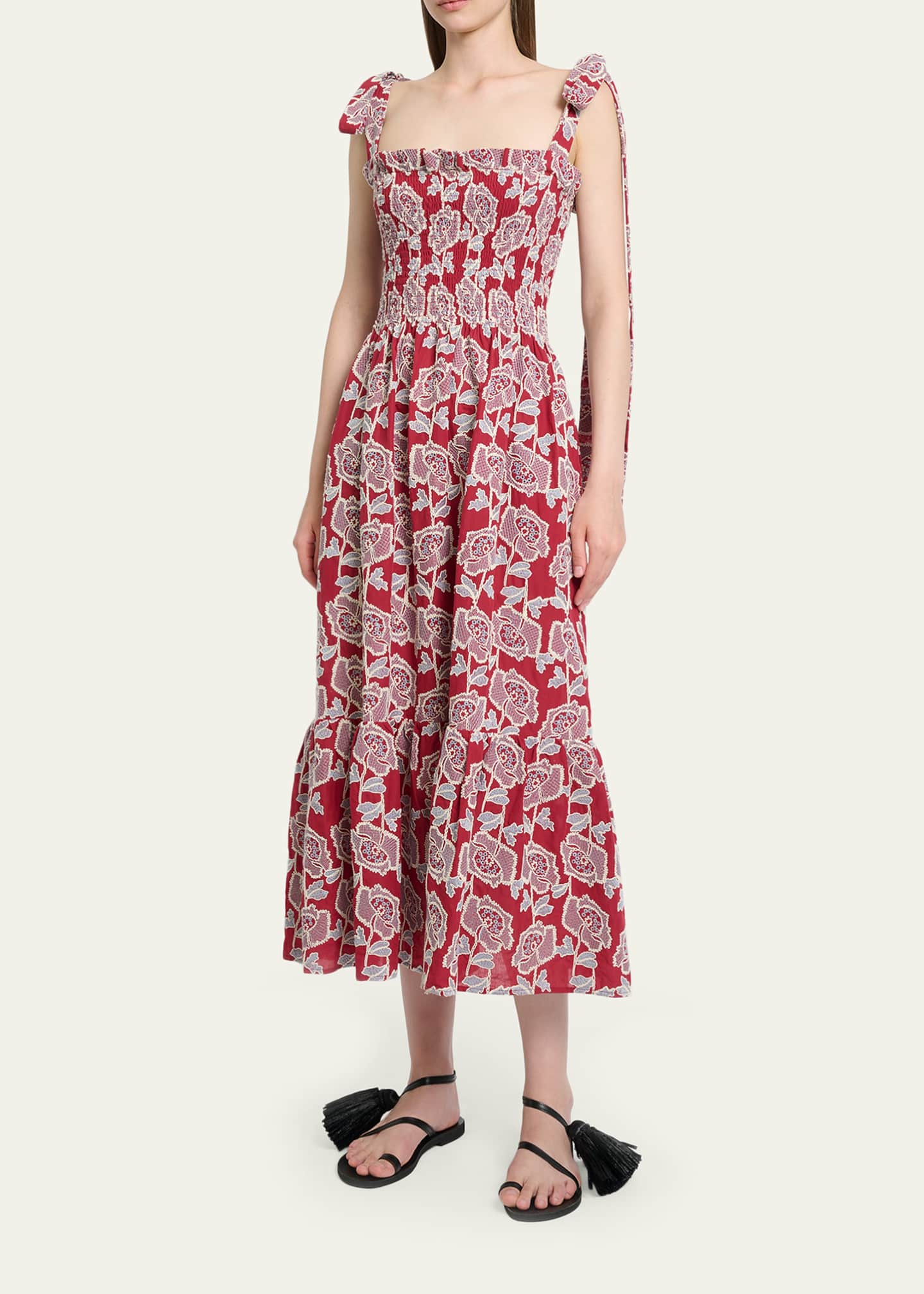 erdem embroidered dress ERDEM