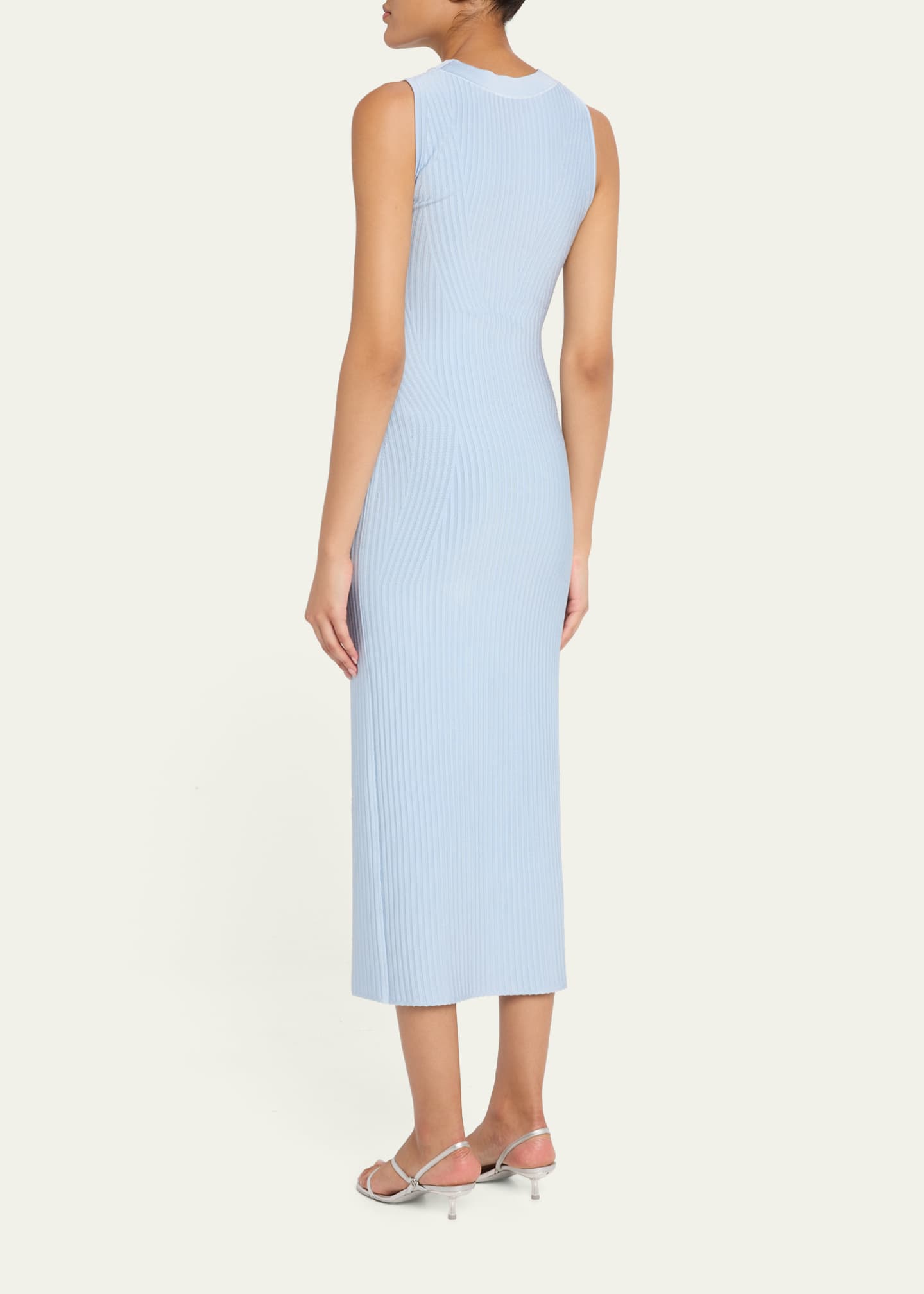 button front ribbed midi dress Trendy Knit Button Front Midi Dress | Women's Clothing