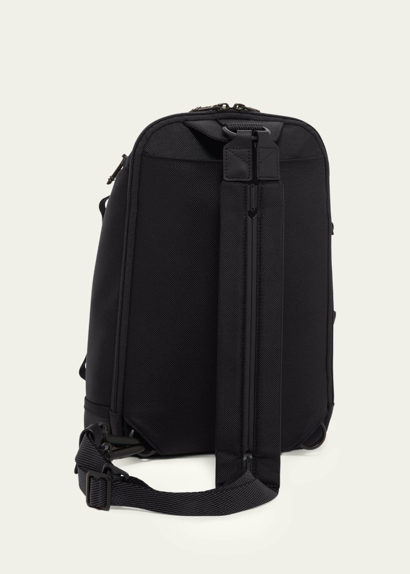 sling backpack tumi TUMI Alpha Bravo Knight Sling Backpack Black
