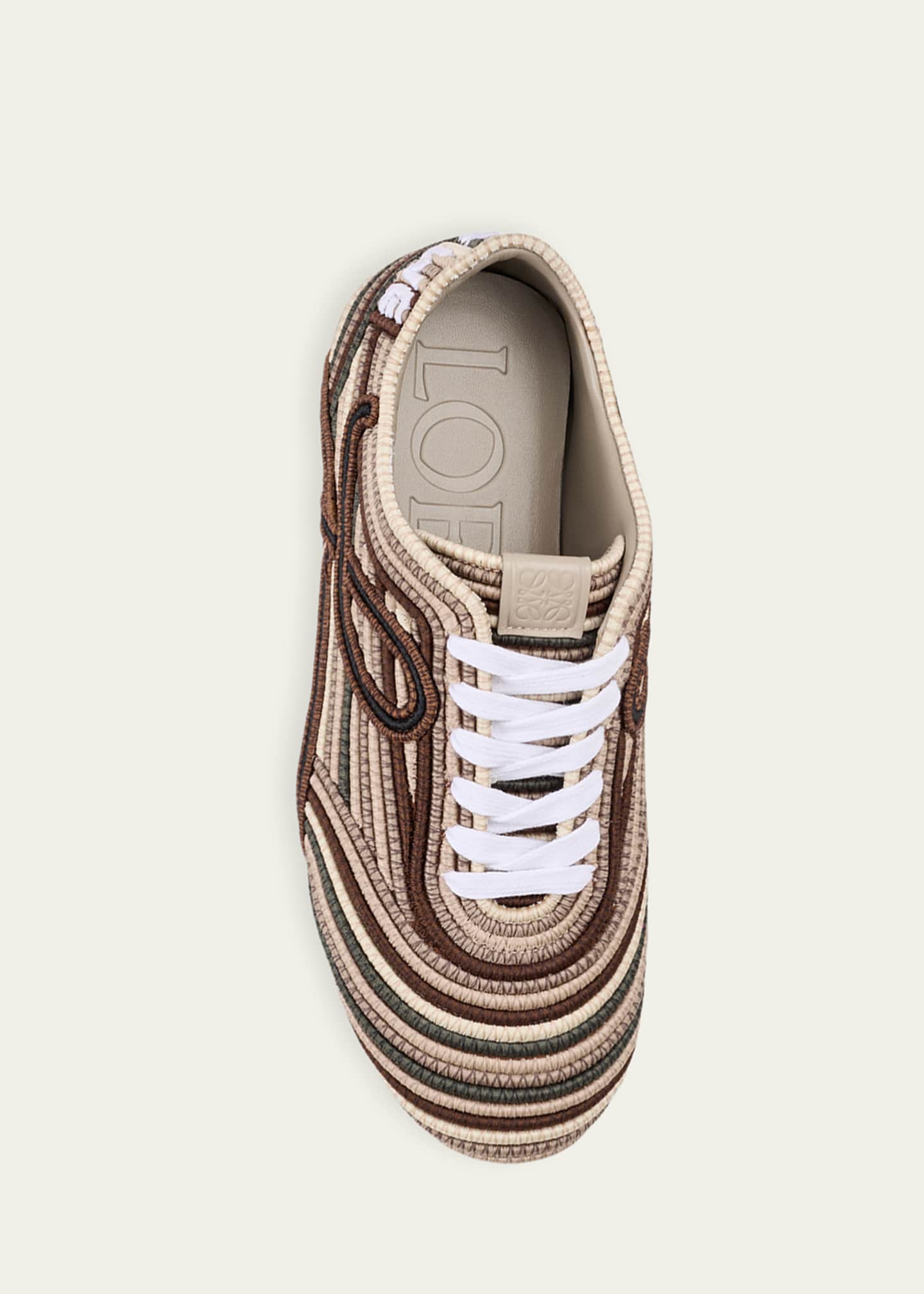 Loewe x Paula's Ibiza Men's Yago Multi-Corded Low-Top Sneakers
