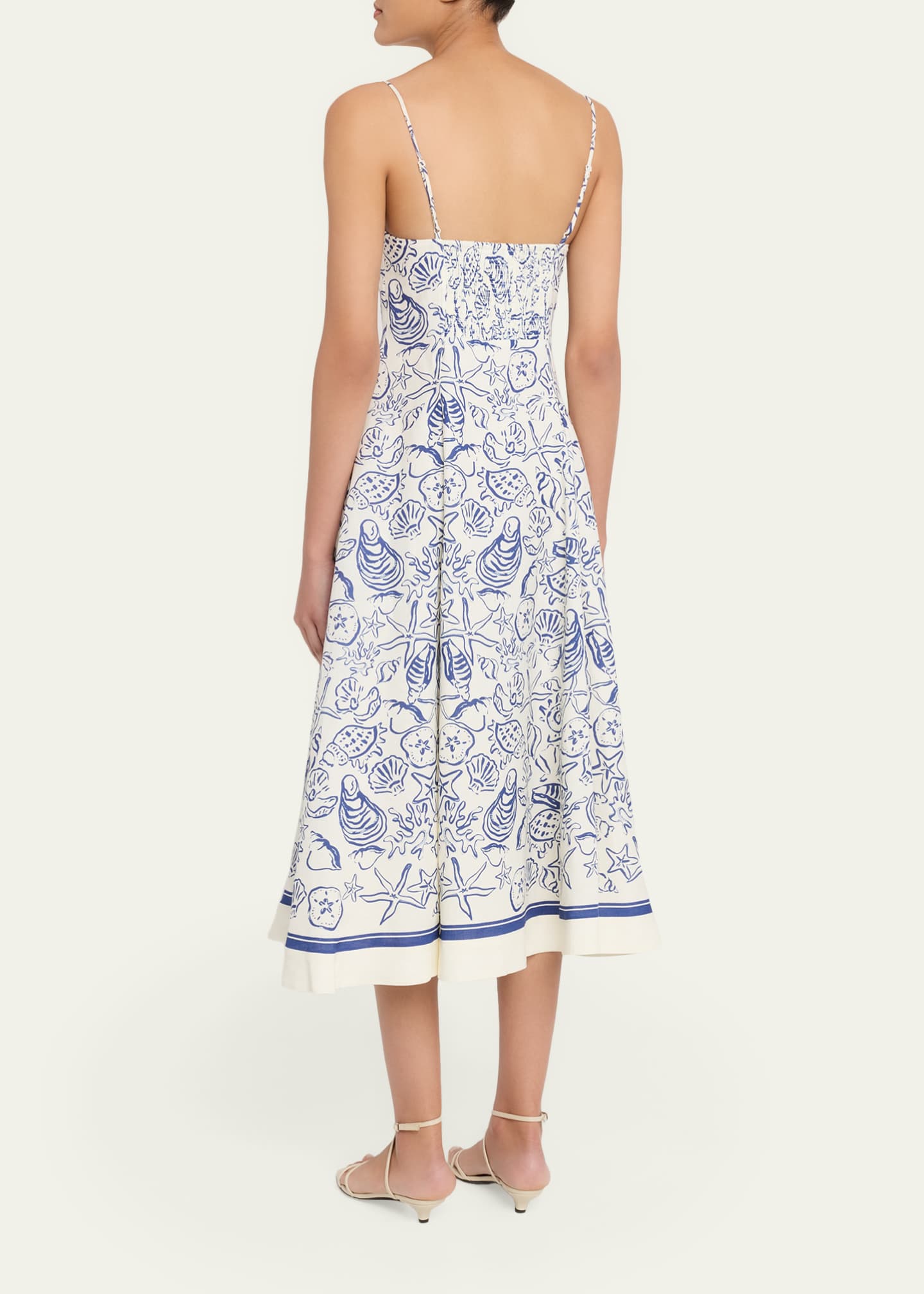 simkhai callan bustier midi dress SIMKHAI Callan Bustier Midi Dress in Ivory