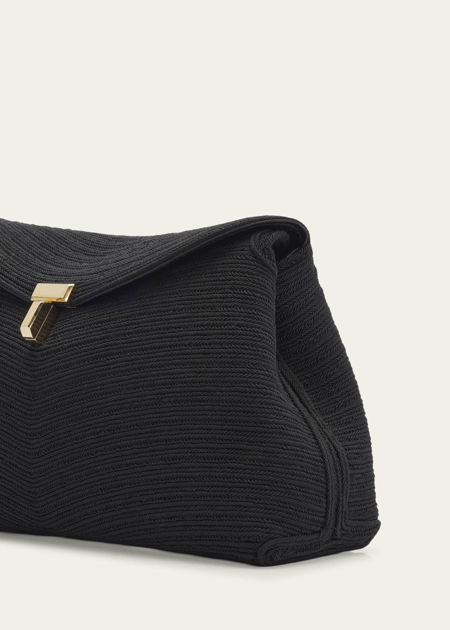 Toteme T-Lock Rope Clutch Bag - Bergdorf Goodman