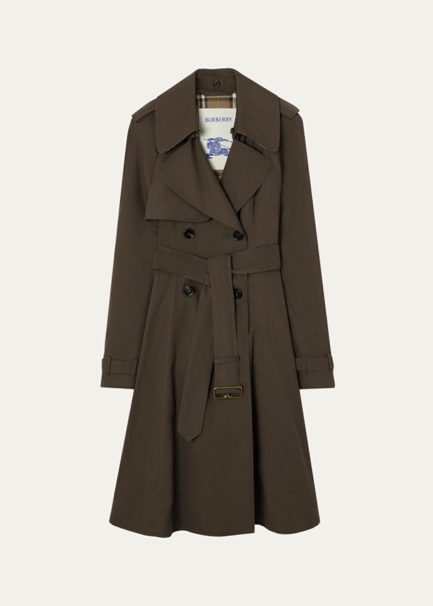 Burberry Pembury Belted A-Line Trench Coat - Bergdorf Goodman