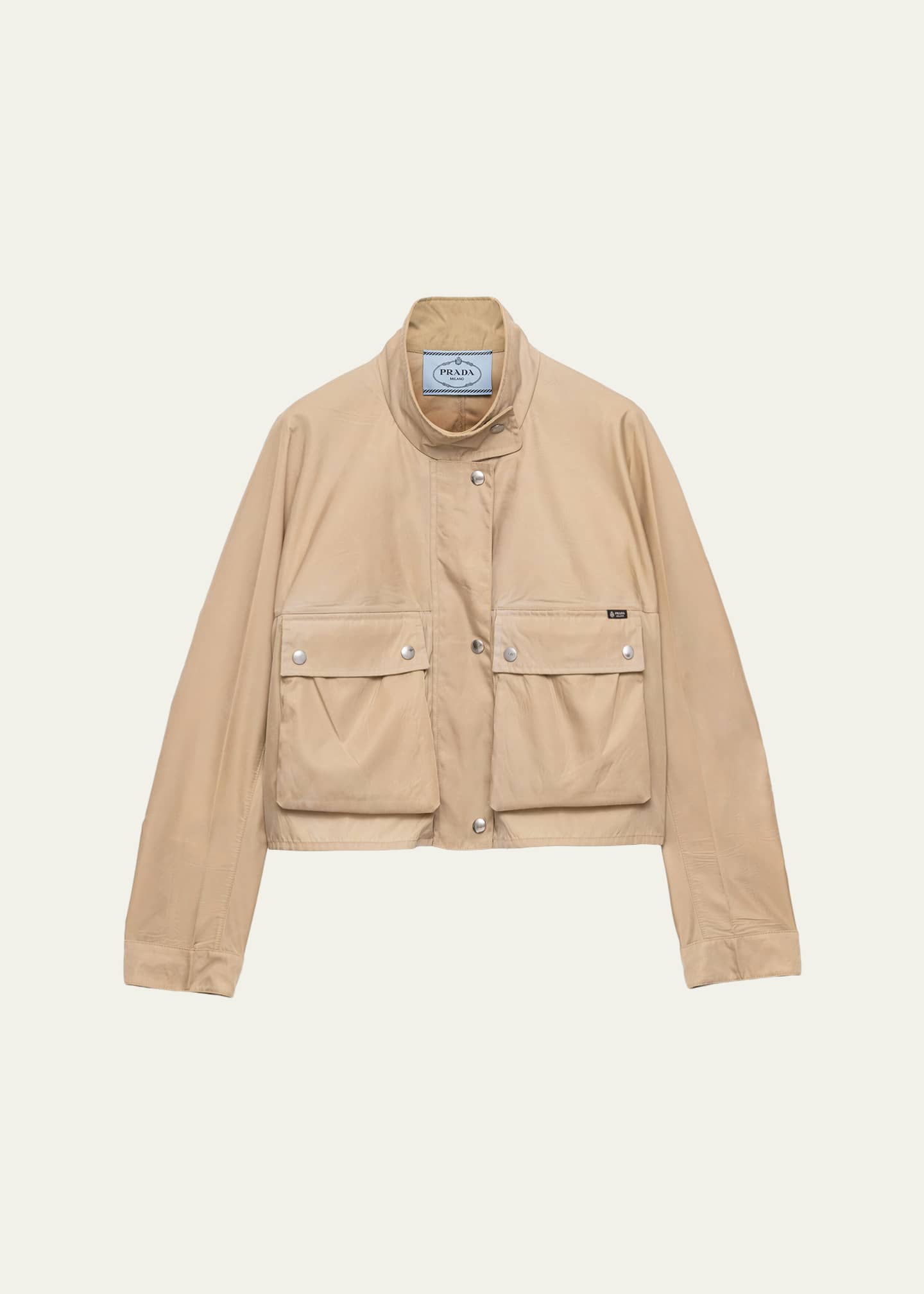 Prada Washed Re-Nylon Jacket - Bergdorf Goodman