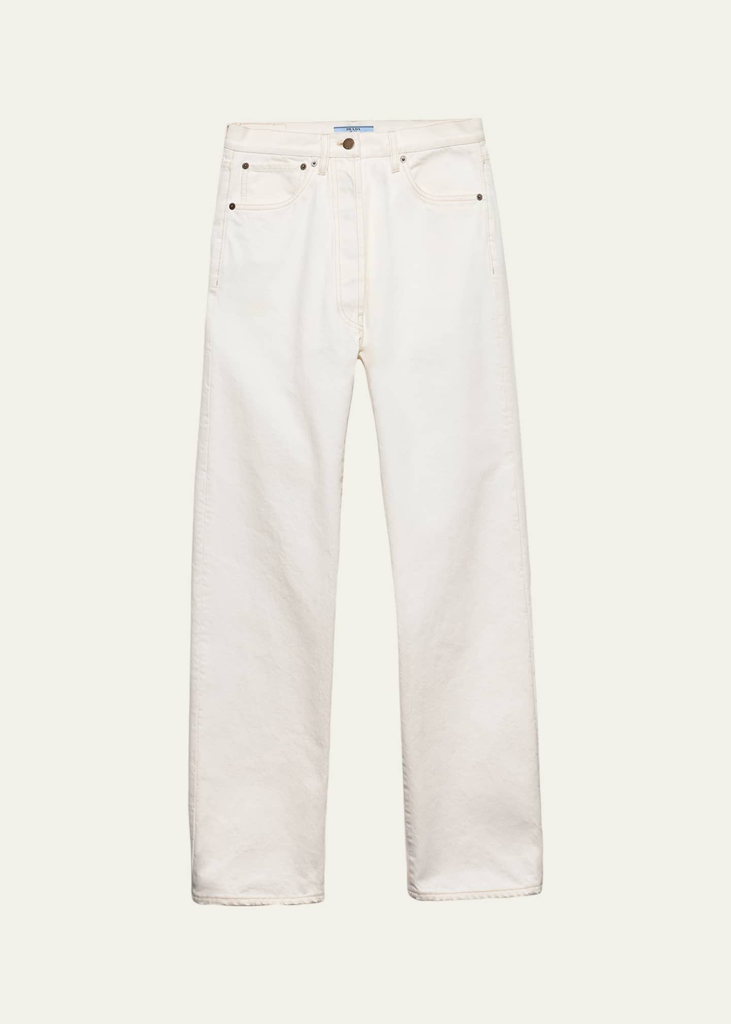 Prada Old Denim Five-Pocket Jeans - Bergdorf Goodman