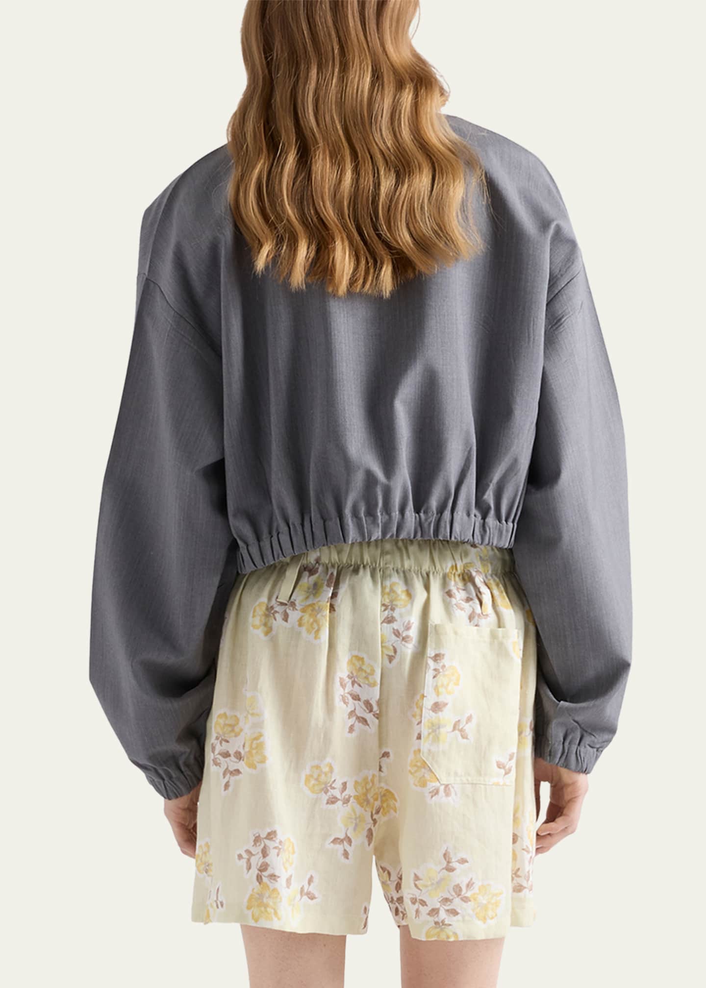 Prada Light Mohair Blouson Jacket - Bergdorf Goodman