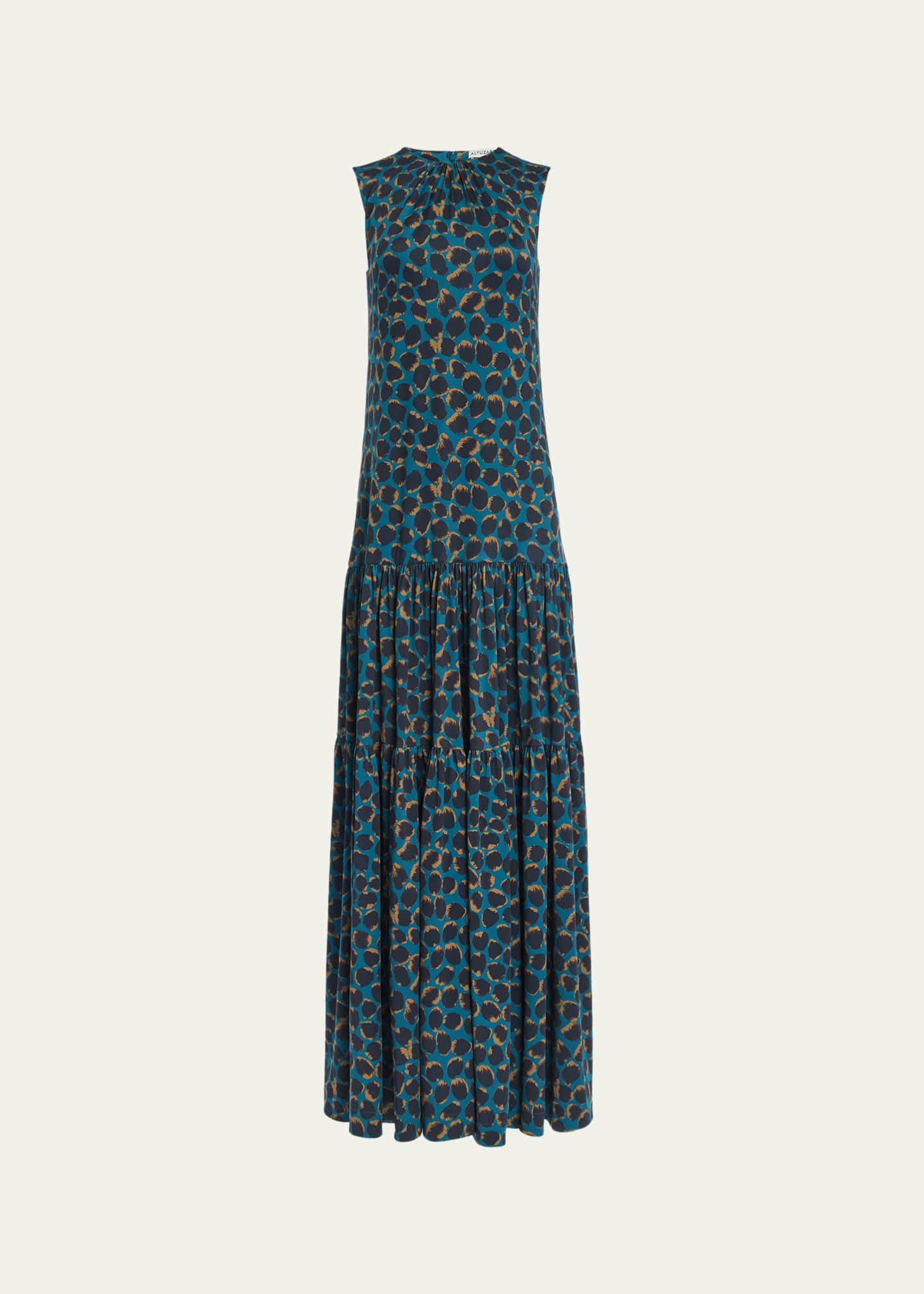 tiered jersey maxi dress Dorothy Perkins Spot Tie Strap Tiered Jersey Maxi Dress