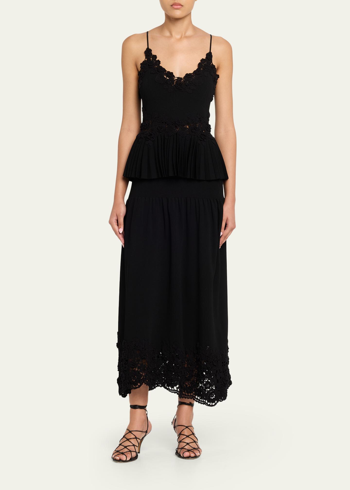 Ulla Johnson Estelle Sleeveless Crochet Embroidered Top - Bergdorf