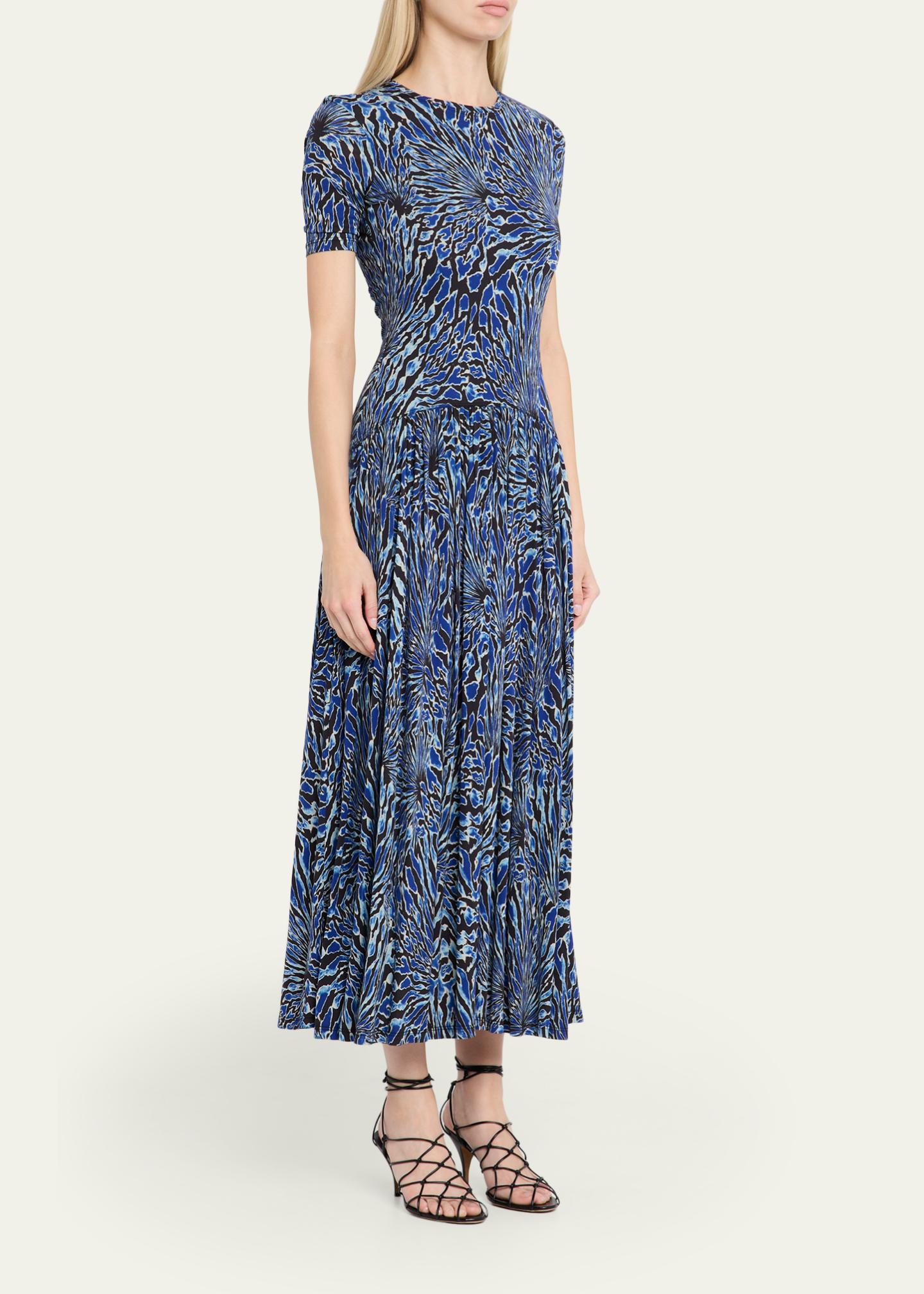 ulla johnson maxi dress Silk-Blend  Bluefly Elaria ruched silk maxi dress