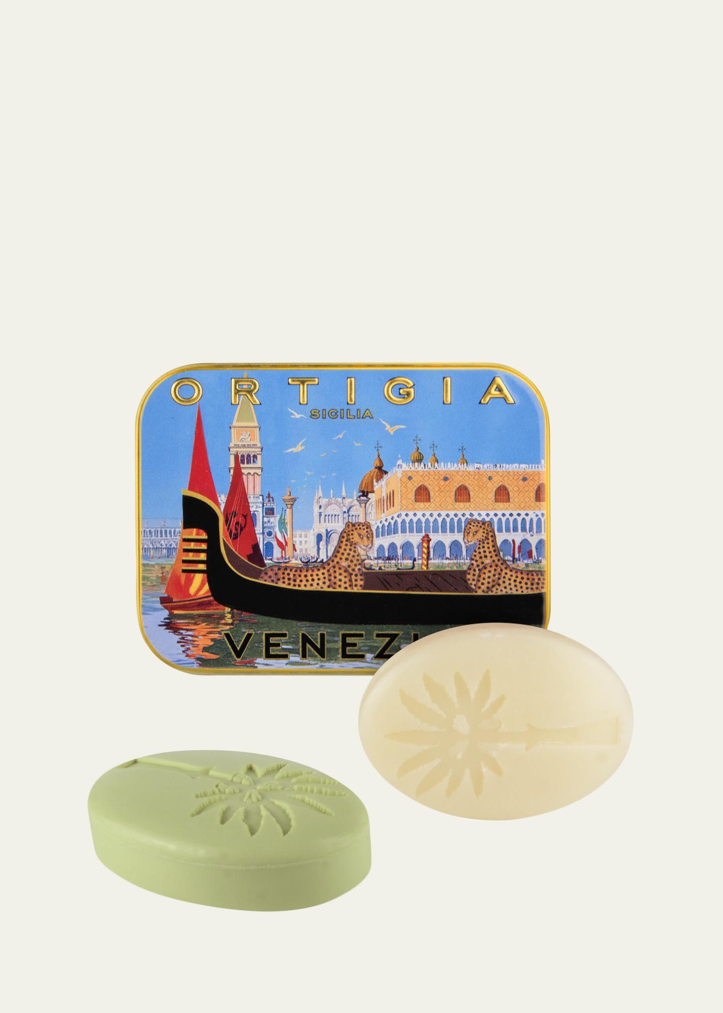 Ortigia Venezia City Bar Soap Tin, 2 x 0.9 oz. - Bergdorf Goodman