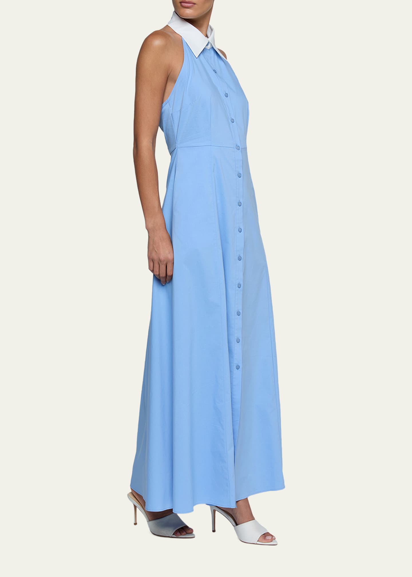 white strapless mermaid dress Opaline main image 1