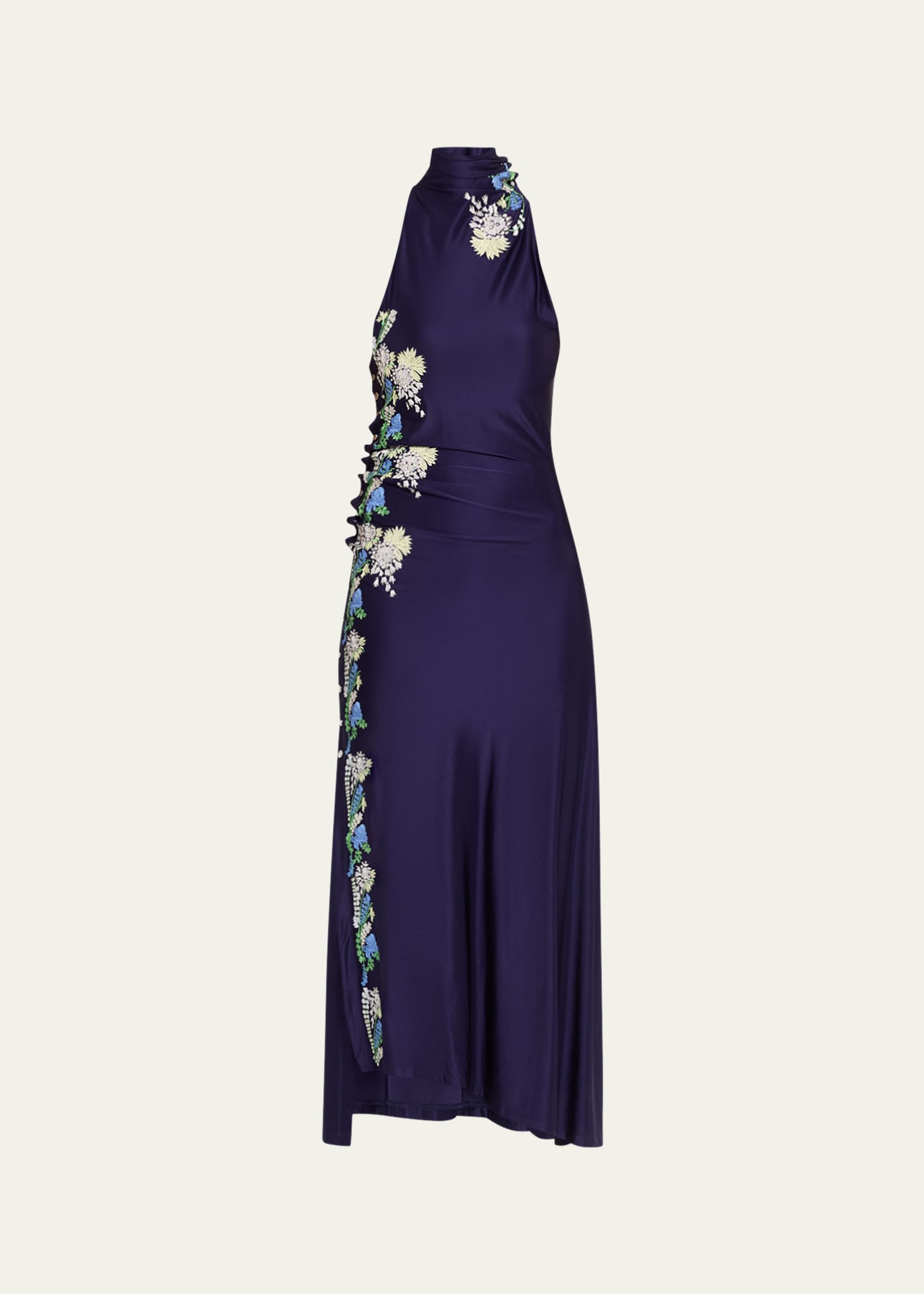 rabanne lace jersey maxi dress Lace Jersey Maxi Gown