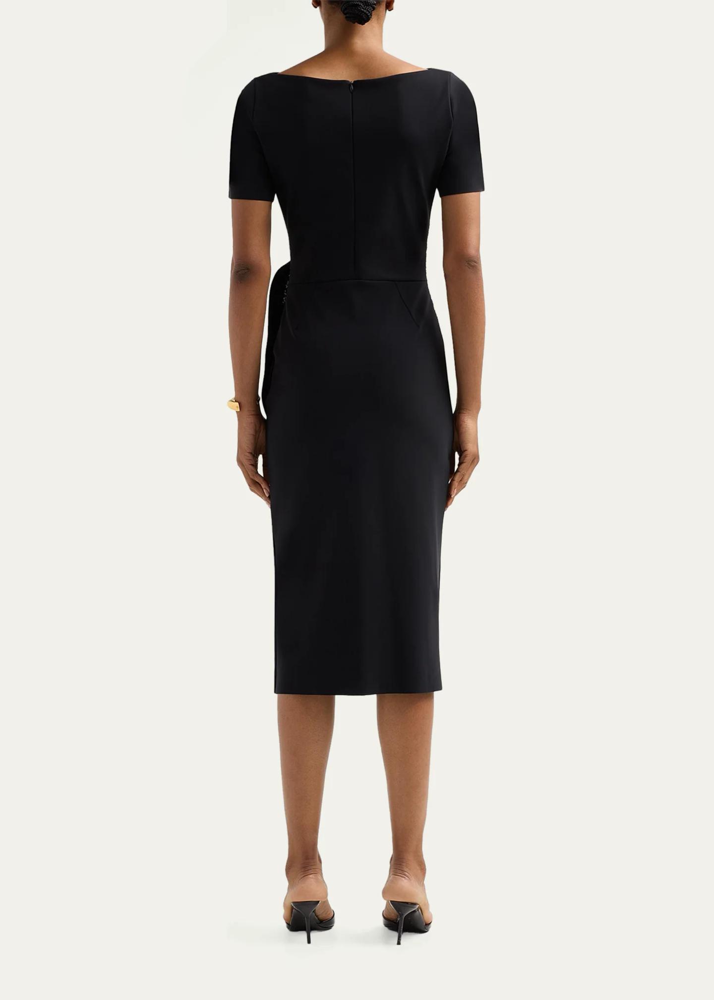 Chiara Boni La Petite Robe Sedva Sequin-Embellished Sheath Midi